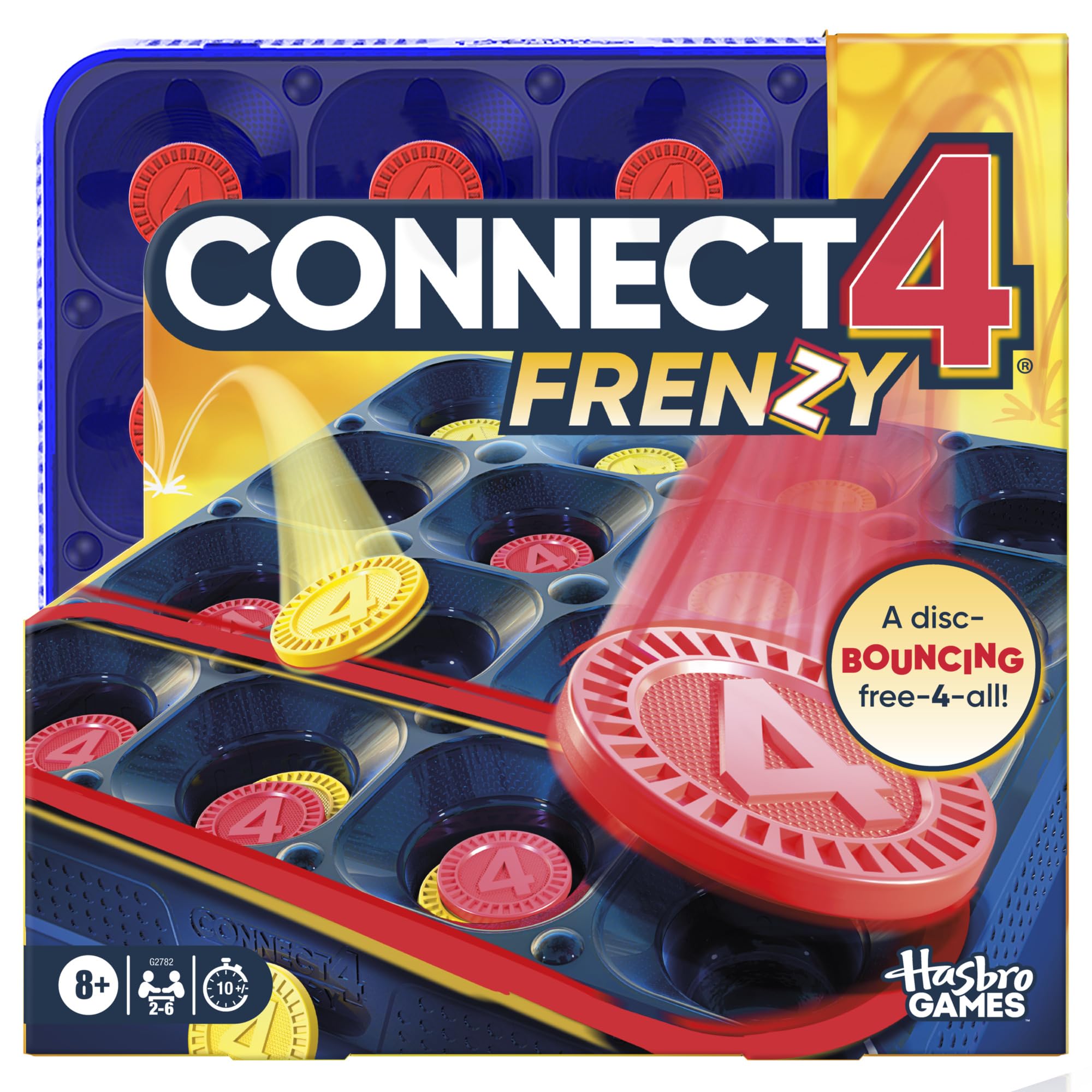 Hasbro Gaming Connect 4 Frenzy Board Game