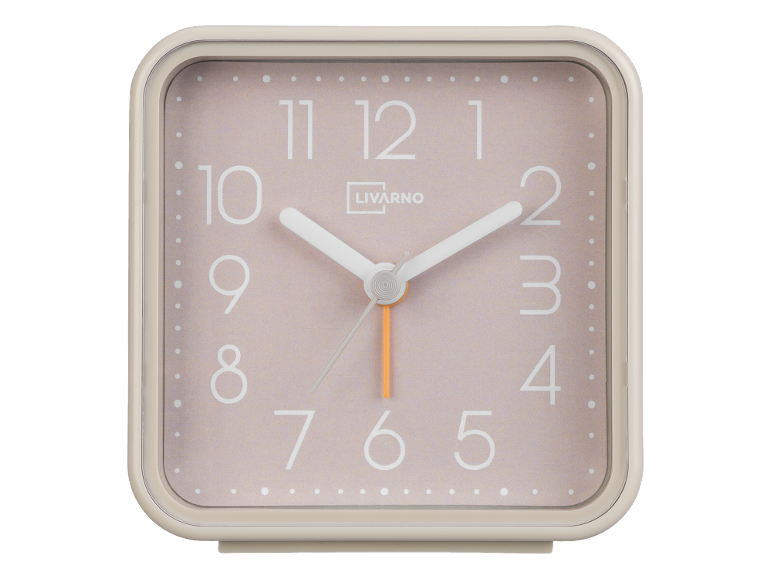 Livarno Alarm Clock - analogue clock - Various Colours / Styles