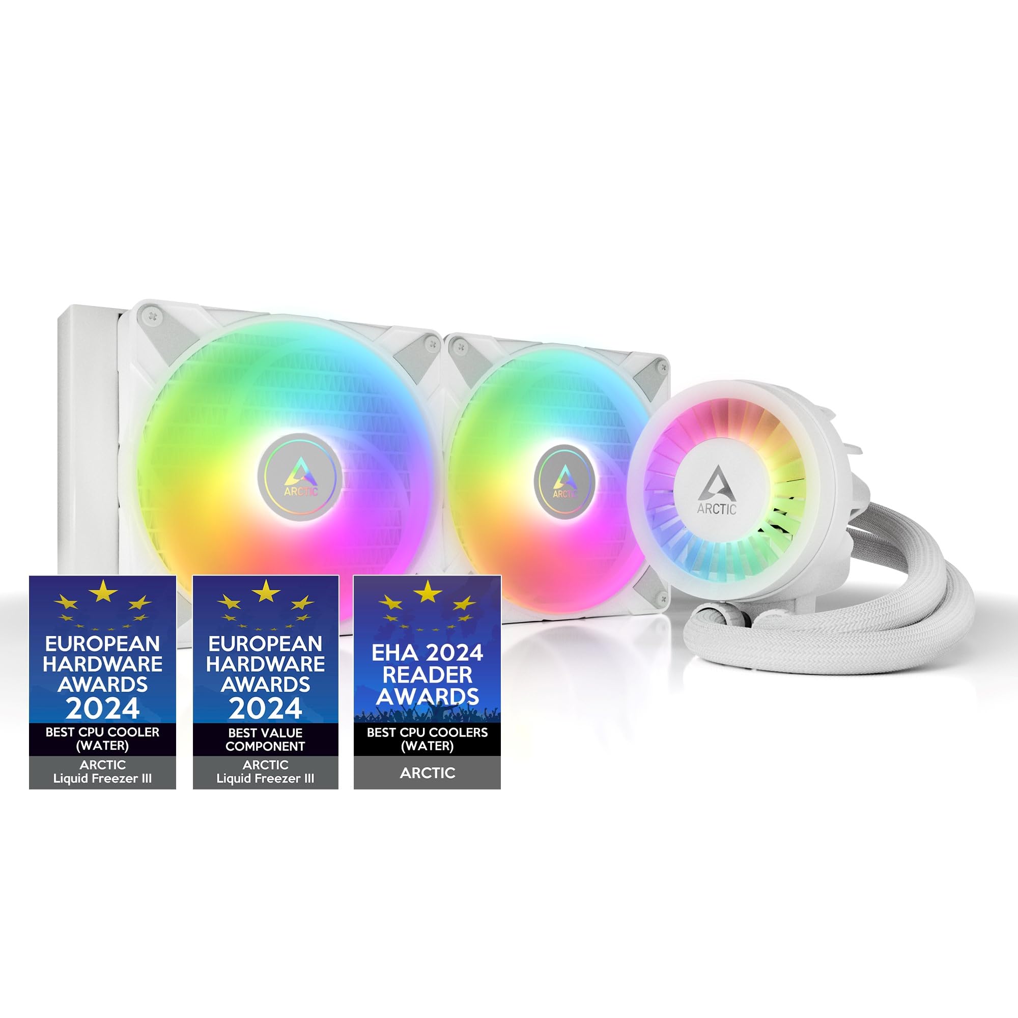 ARCTIC Liquid Freezer III 280 A-RGB - Water Cooling PC, All-in-One CPU AIO Water Cooler - Sold by ARCTIC GmbH FBA
