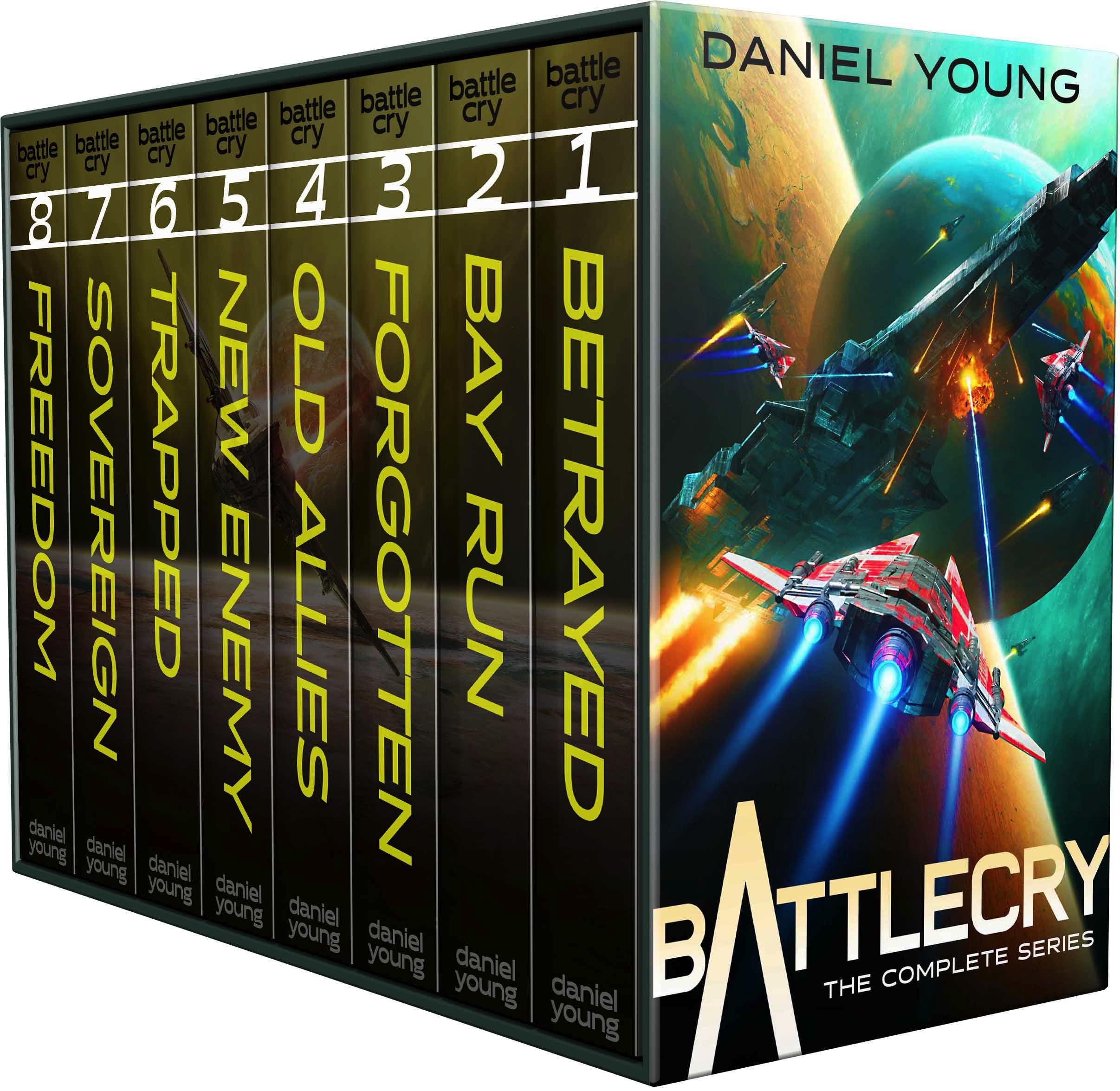 SciFi Box - Daniel Young - Battlecry: The Complete Series (Books 1-8): Complete Series Box Sets (Starships & More)