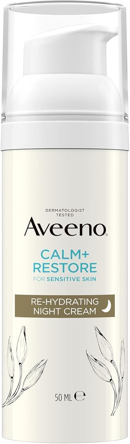 AVEENO Face CALM+RESTORE Re-Hydrating Night Cream (1 x 50ml)