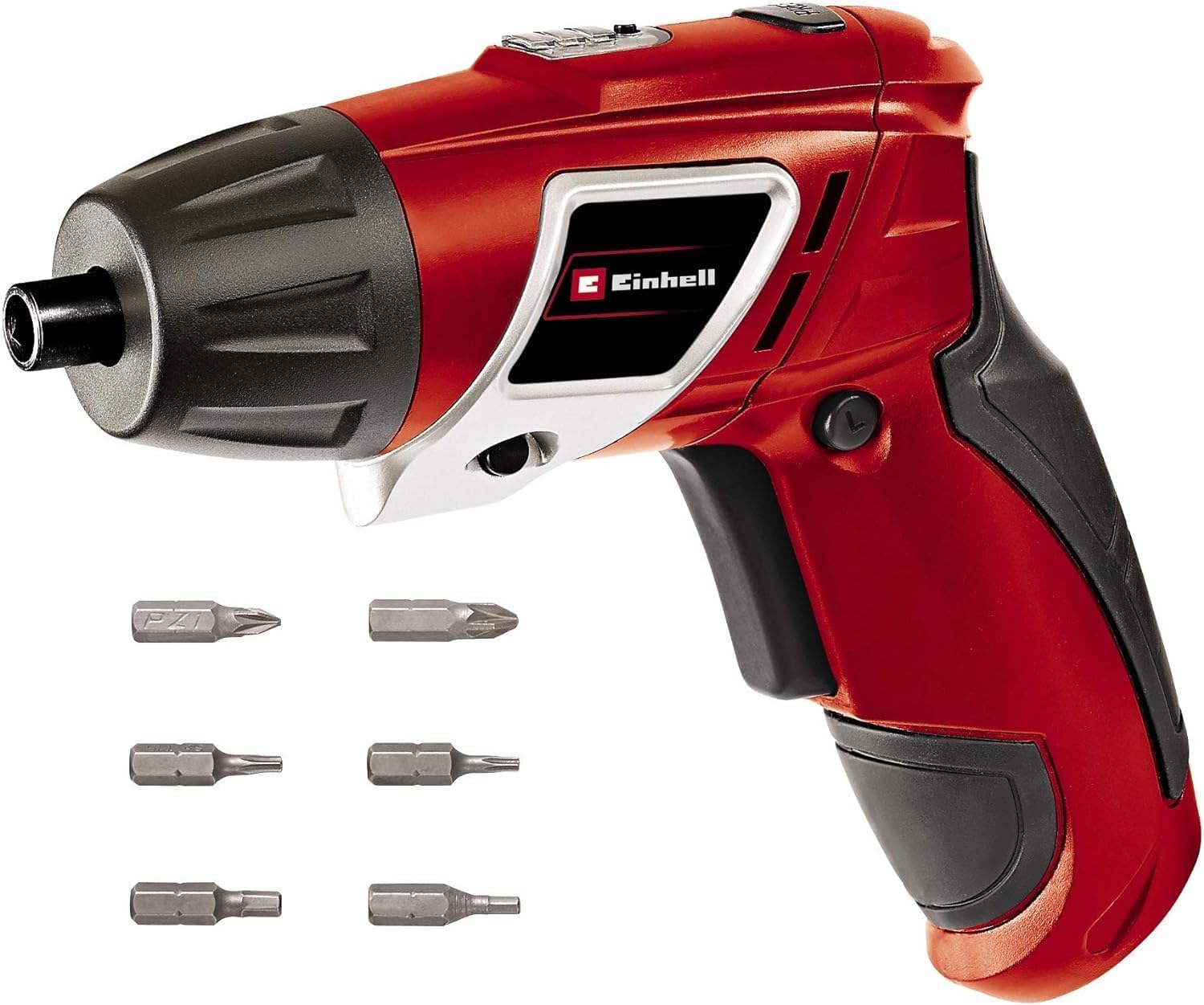 Einhell Cordless Screwdriver 3.6V, 1300 mAh, 3 Nm Torque | Pivot Joint in the Handle, LED light