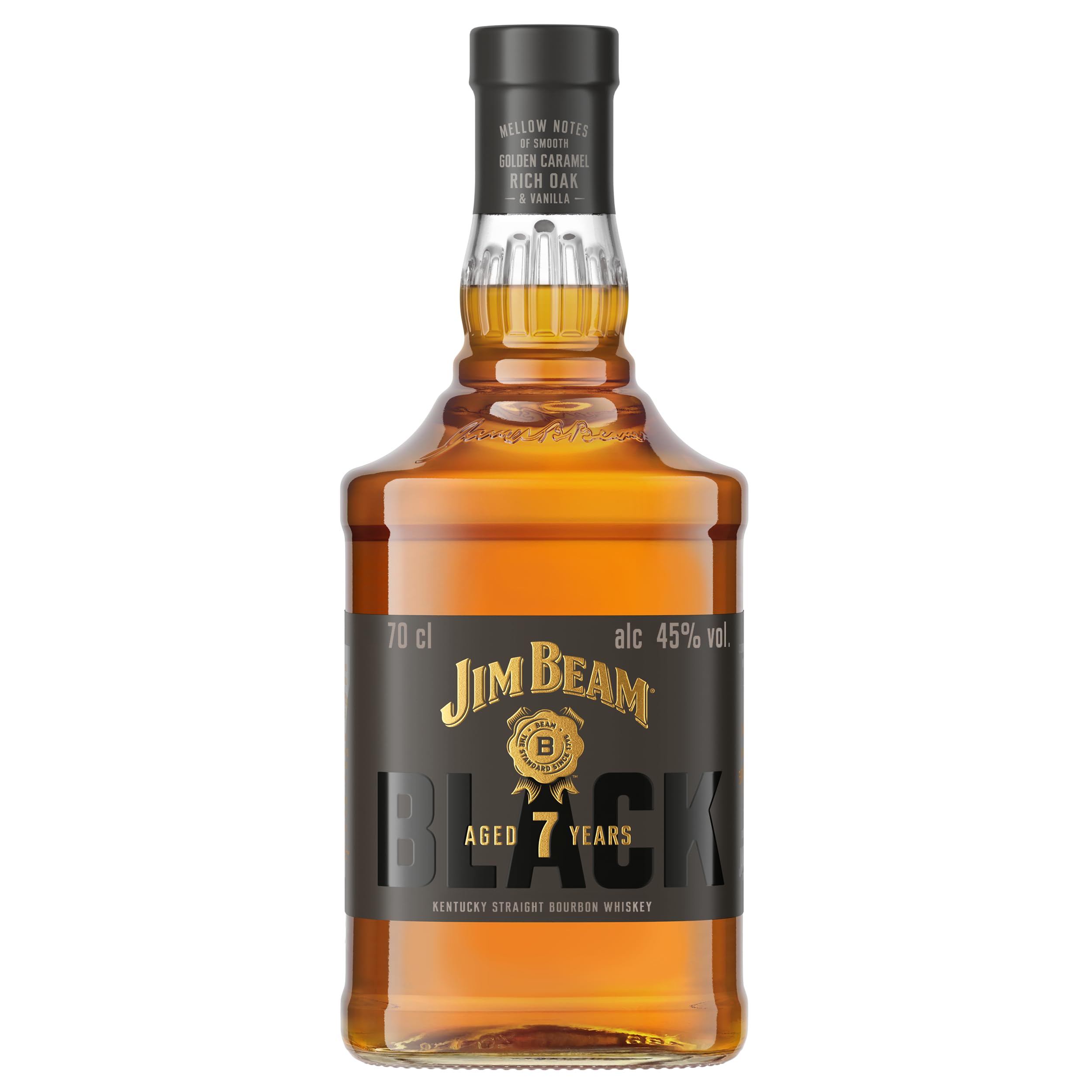 Jim Beam Black Whiskey 7 Year Old- 70 cl -45% ABV (discount at checkout)