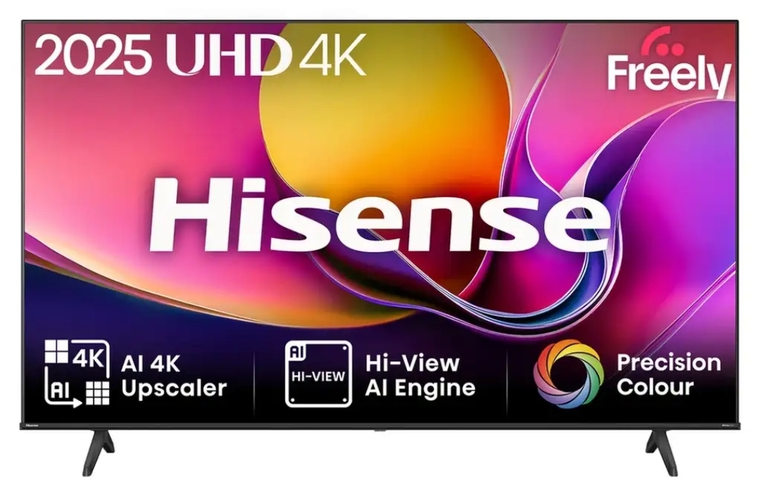 Hisense 50" E6Q Direct LED 4K HDR Smart Freely VIDAA OS TV - 50E6QTUK - 2 Year Warranty - With Coupon In App