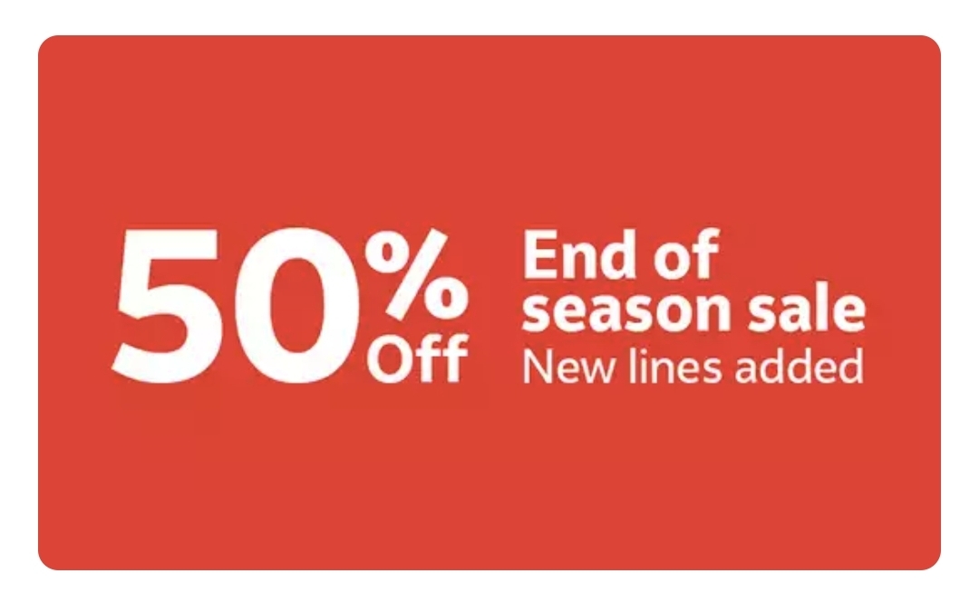 TU Clothing End Of Season Sale: Further Reductions & New Lines Added ( Men's, Women's, Kid's, Babies ) Over 1900 Lines - Free C&C On £10+