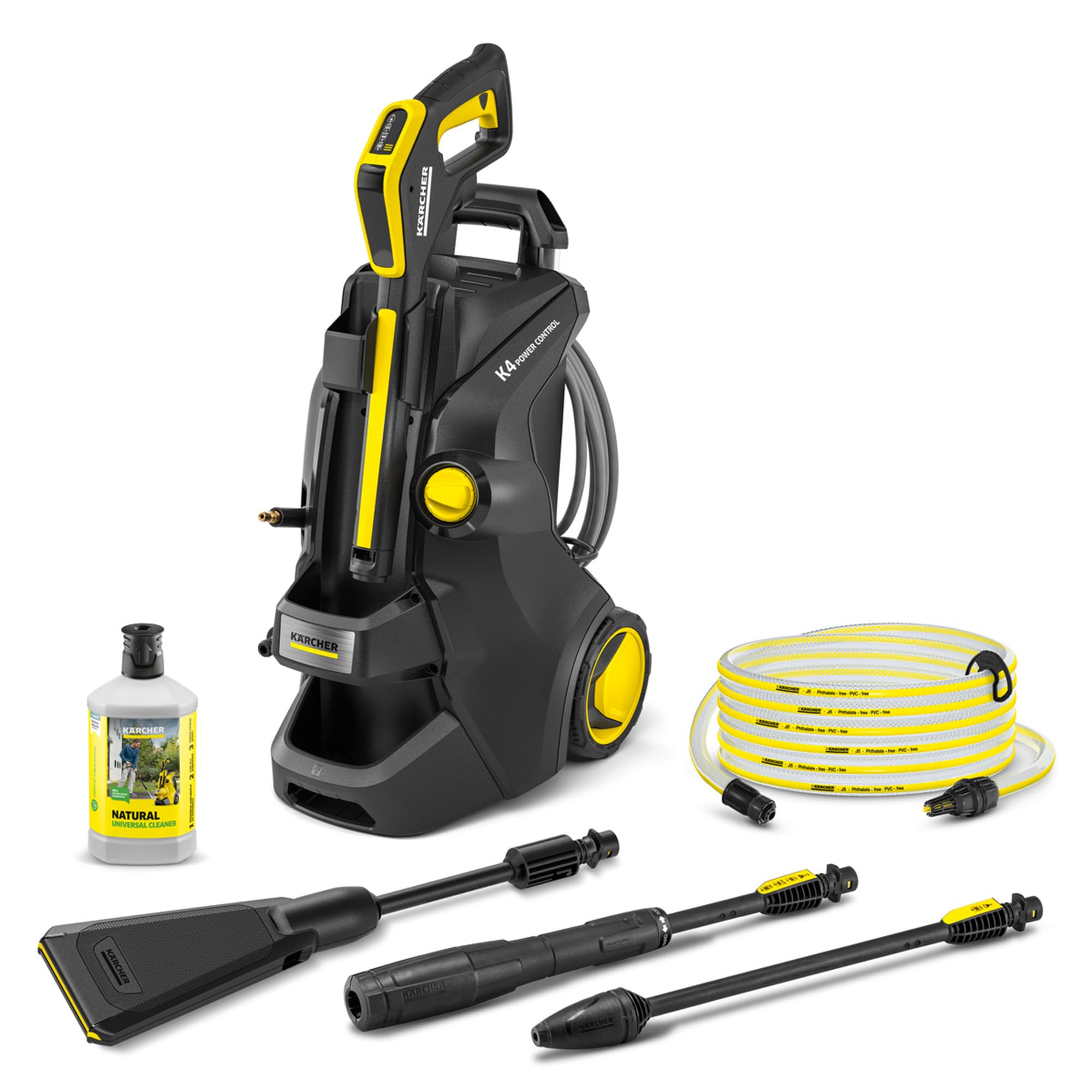 Kärcher High Pressure Washer K4 Power Control Flex Eco! Booster Black Edition - W/Voucher