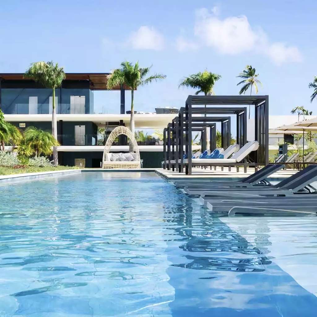 11 Nts 5* All inclusive Dom Republic Sep 2 Adults - Live Aqua Beach Resort + Junior Pool View Suite + TUI Rtn flights Manc or LGW + Tfers