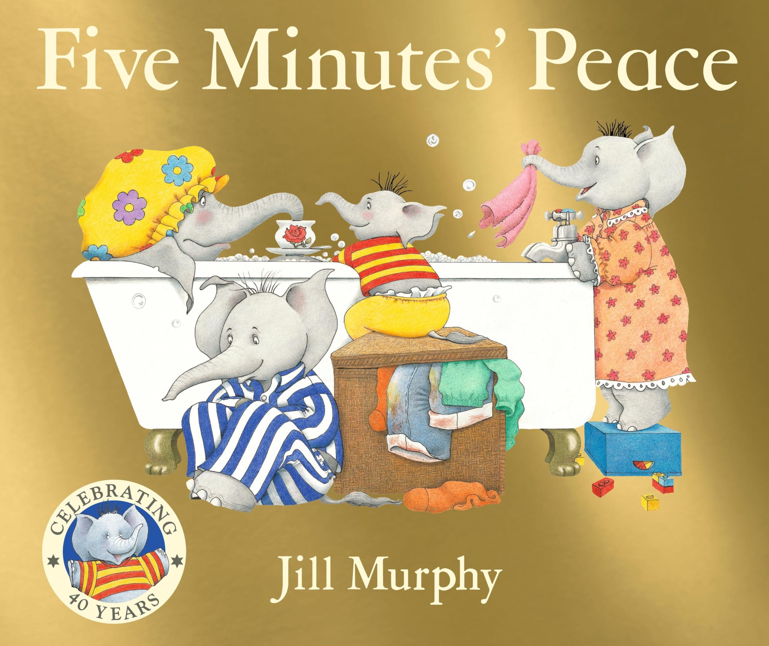 Five Minutes' Peace 40th Anniv Edition by Jill Murphy (Paperback) / Oh Dear, Look What I Got (Hardcover) - £1.92