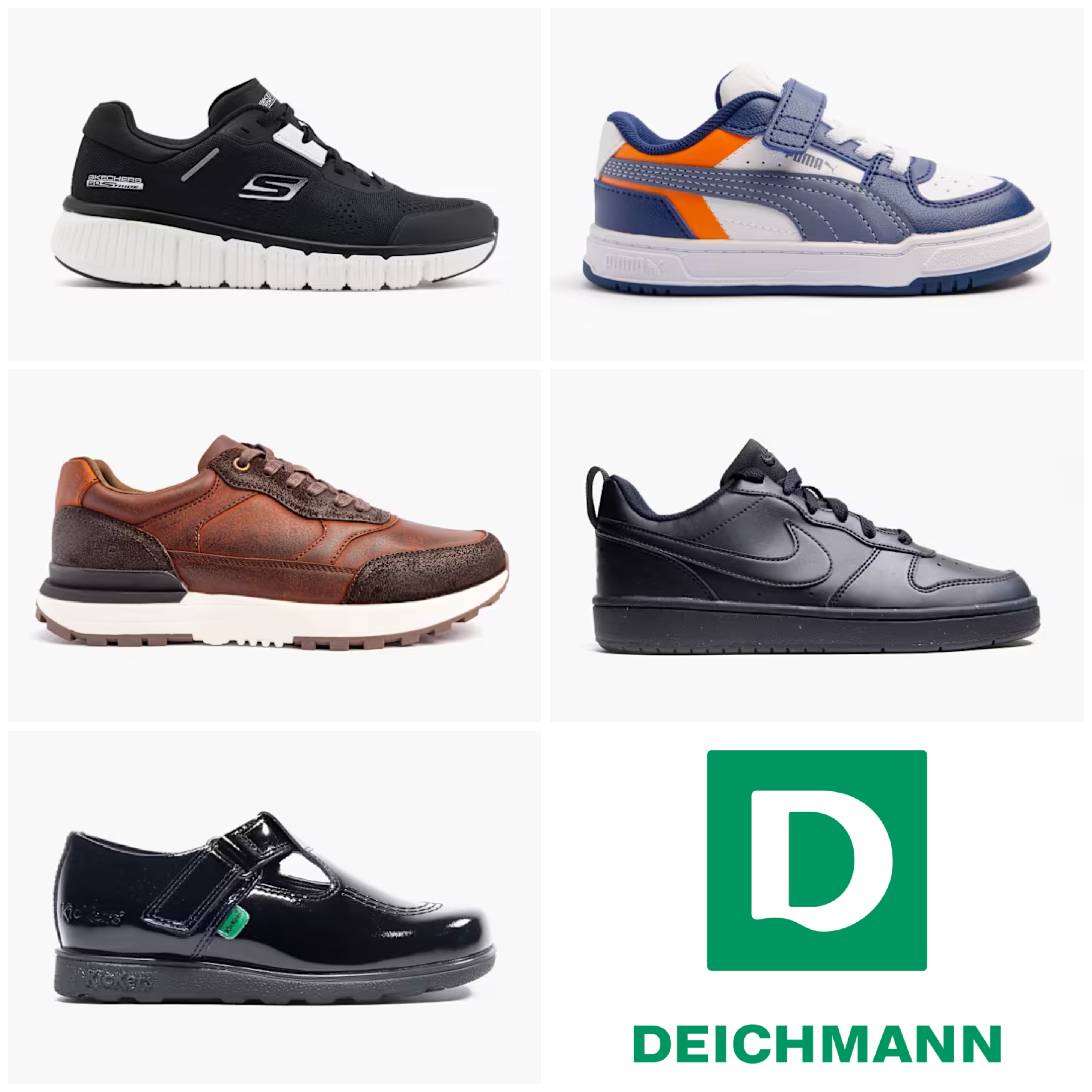 Up to 50% Off Sale, Buy One Get One Half Price On School Shoes & Trainers Including Brands & Free Delivery All Weekend No Minimum Spend