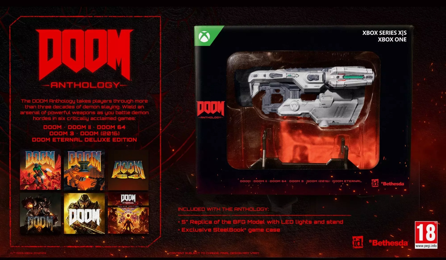 DOOM Anthology - Xbox One Game / Xbox Series X/S