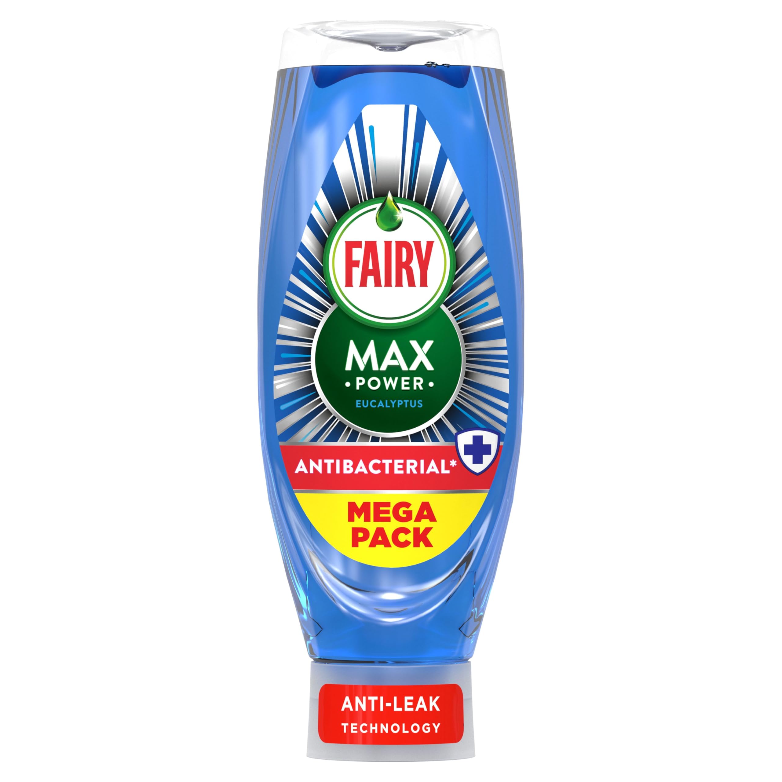 Fairy Max Power Washing up Liquid Antibacterial 730ml - Voucher Price (£2.47 Max S&S)