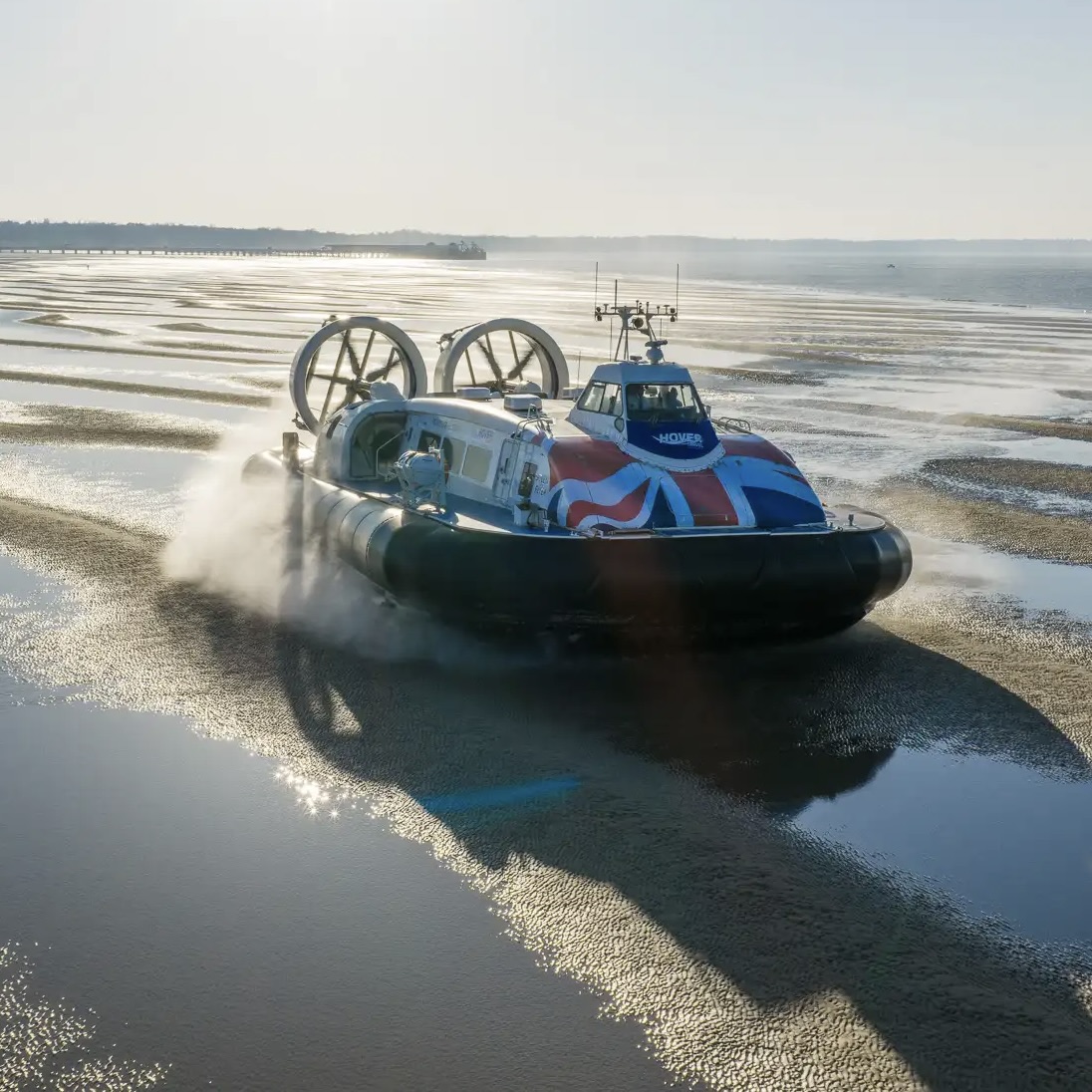 September Day Return for 2 adults to Isle of Wight by Hovercraft £20pp (2 Seniors £15pp) inc weekends