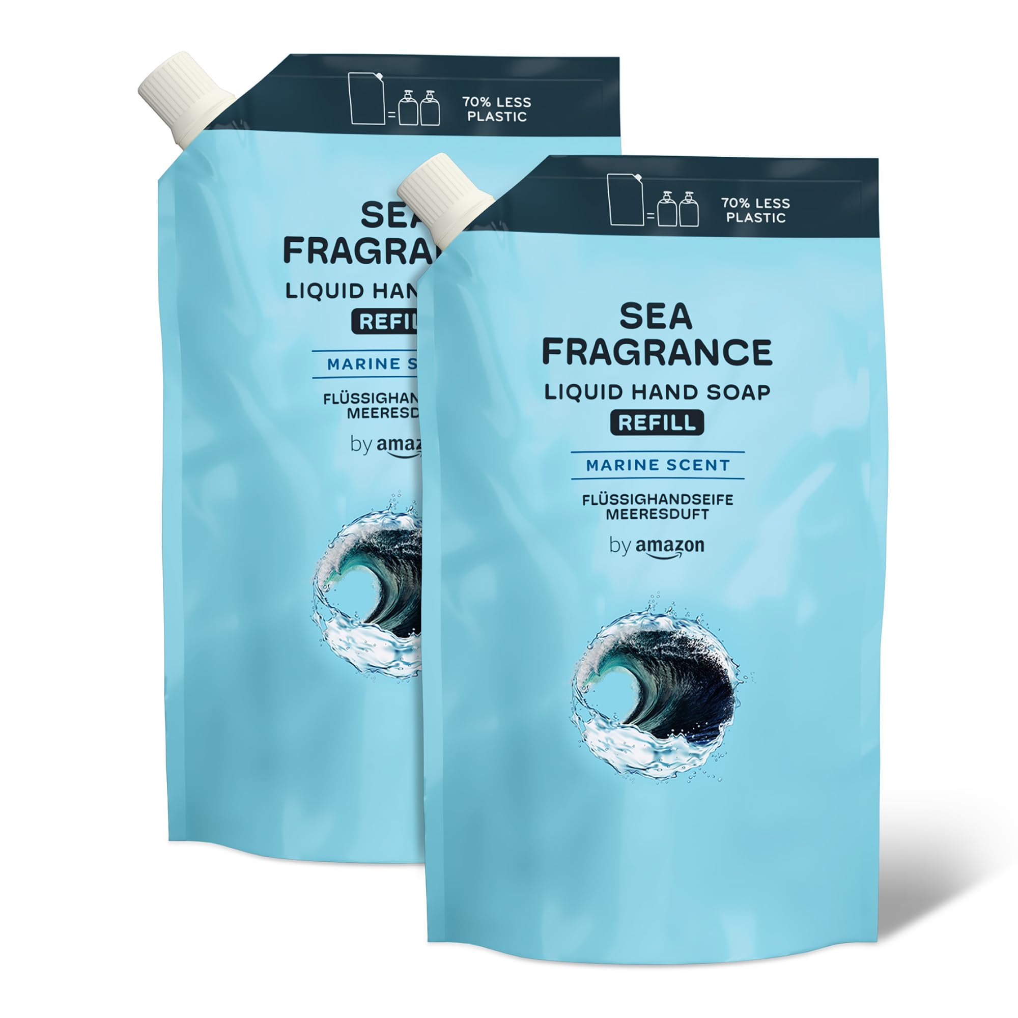 by Amazon Sea Fragrance Hand Soap Refill, 2 x 1000ml - £2.33 / £2.08 S&S