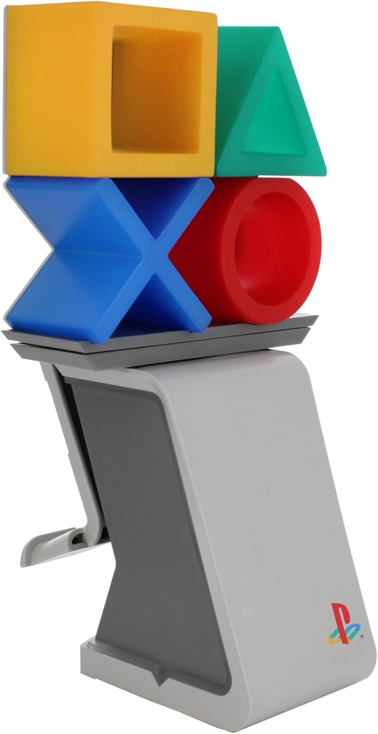 Cableguys Ikon Charging Stand - Playstation Heritage Gaming Accessories Holder & Phone Holder for Most Controllers
