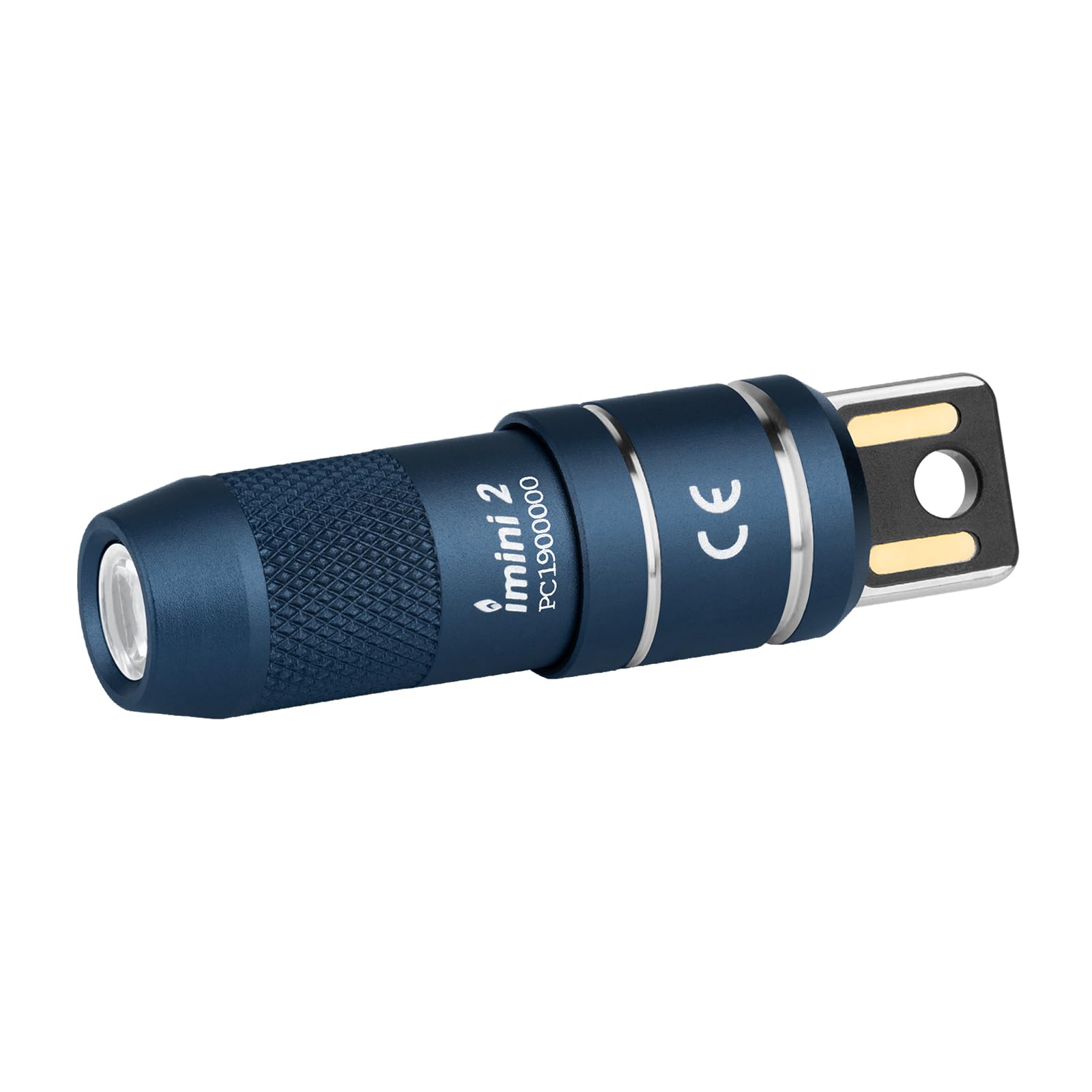 OLIGHT imini 2 Keychain Rechargeable Small EDC Torch, Midnight Blue - Sold by Guangdi Digital / FBA