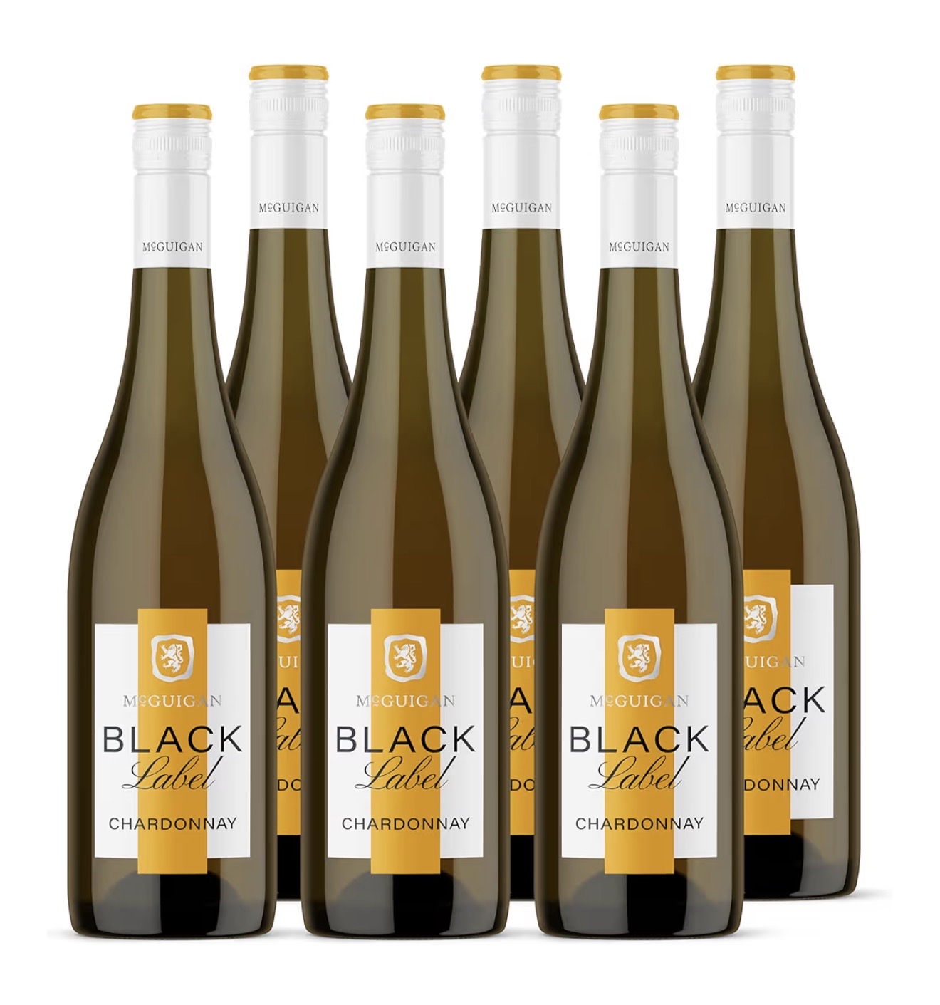 McGuigan Black Label Chardonnay - 75 cl (Case of 6 - £4.80 a bottle)