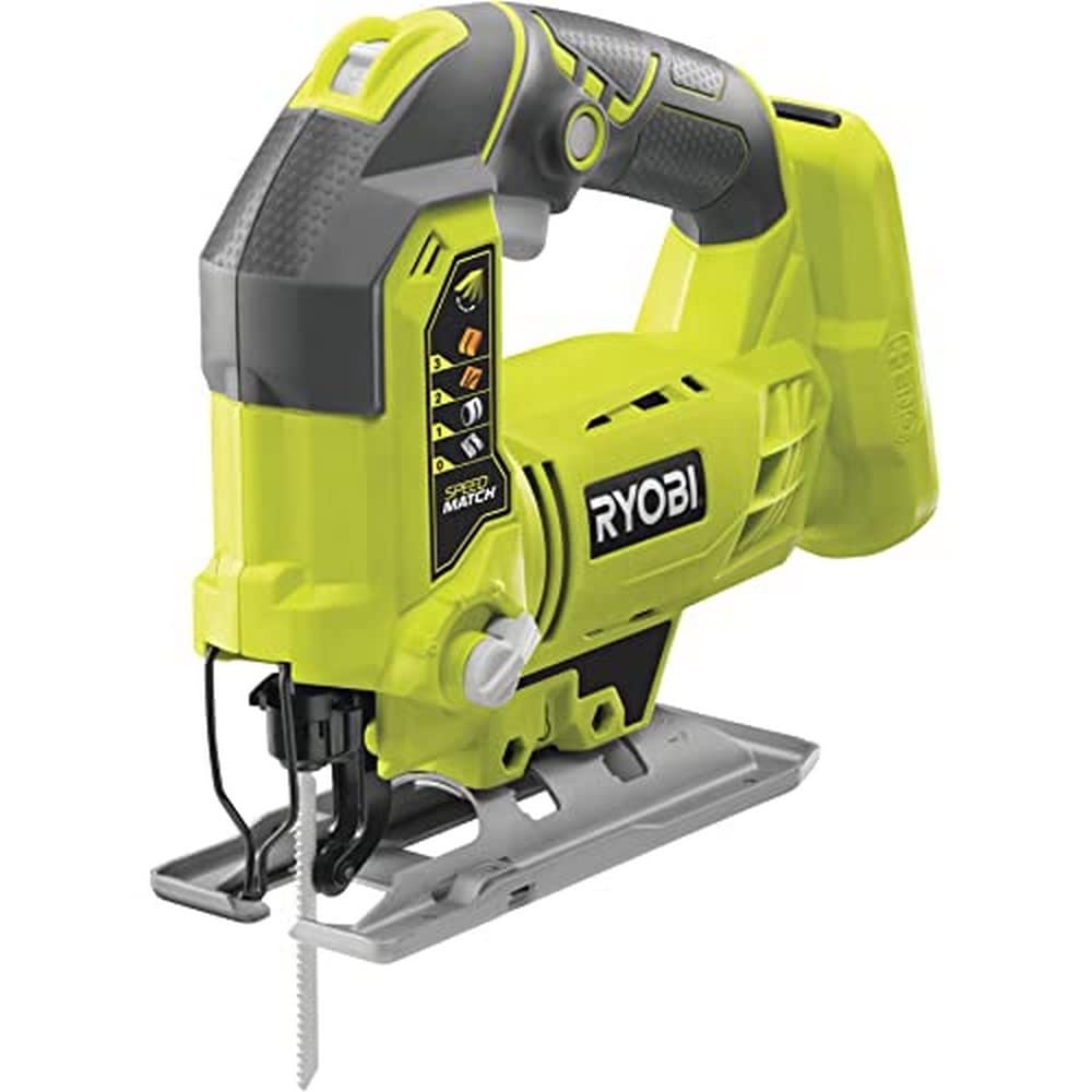 RYOBI 18V ONE+ Jigsaw (Battery & Charger Excluded) | R18JS-0, Hyper Green, LED work light
