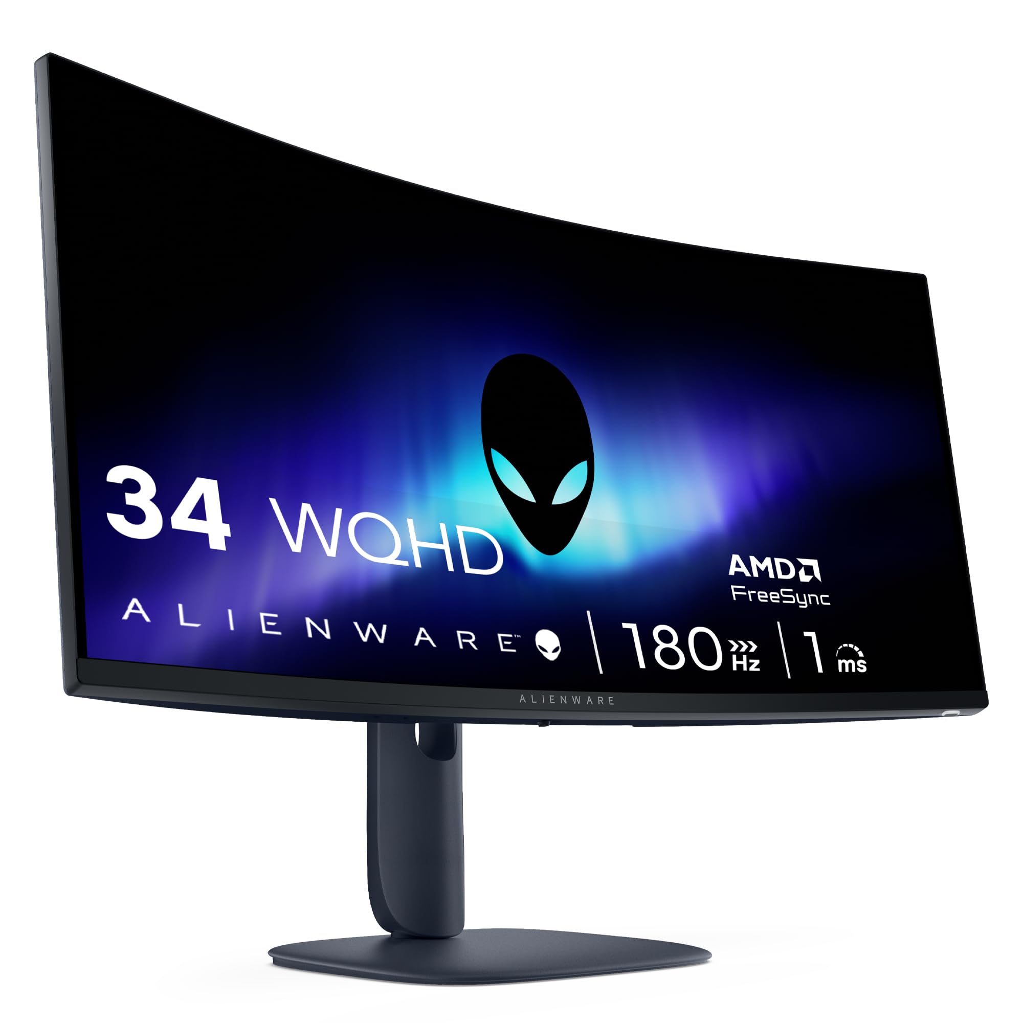 Alienware 34 Gaming Monitor - AW3425DWM, WQHD (3440x1440), 180Hz, VA, 1ms