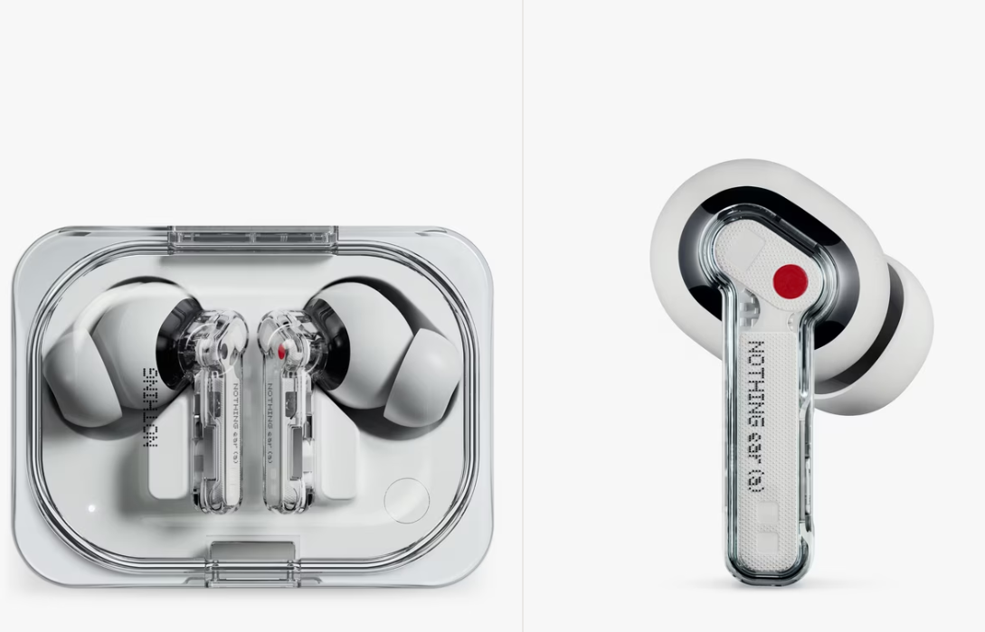 Ear (a) Active Noise Cancelling True Wireless Bluetooth In-Ear Headphones with Mic/Remote, White - £2.95 c&c