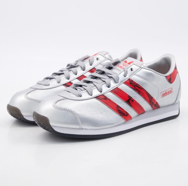 Adidas Silver Tone Country Japan Mens Trainers