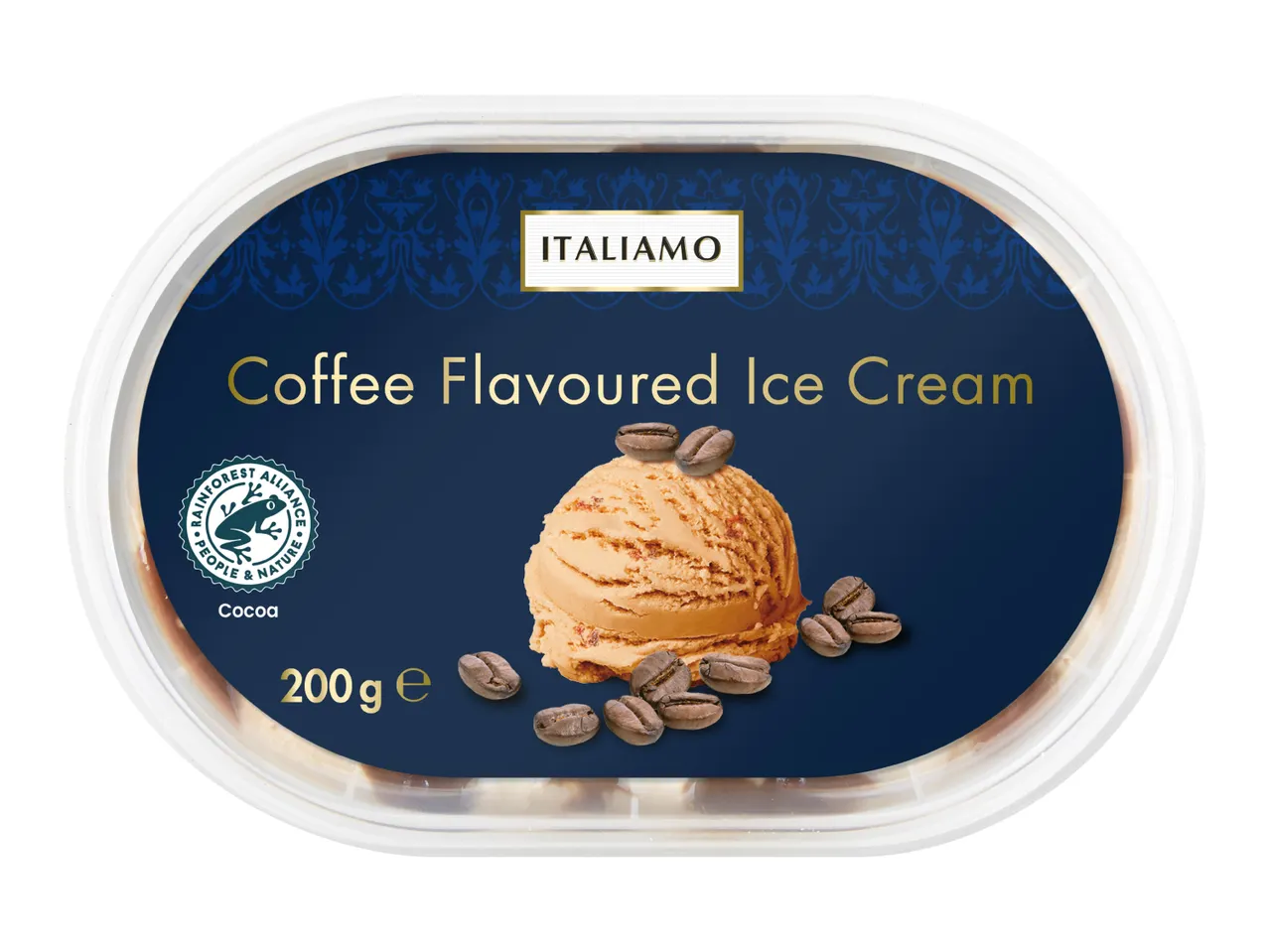 Italiamo Coffee Flavoured Ice Cream 200g