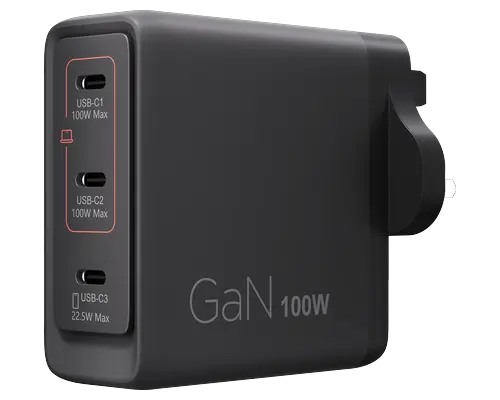 Lenovo Multi-port USB-C 100W GaN Charger - Via Perks at Work discount