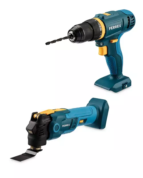 FERREX 20V Multi Tool/Combi Drill