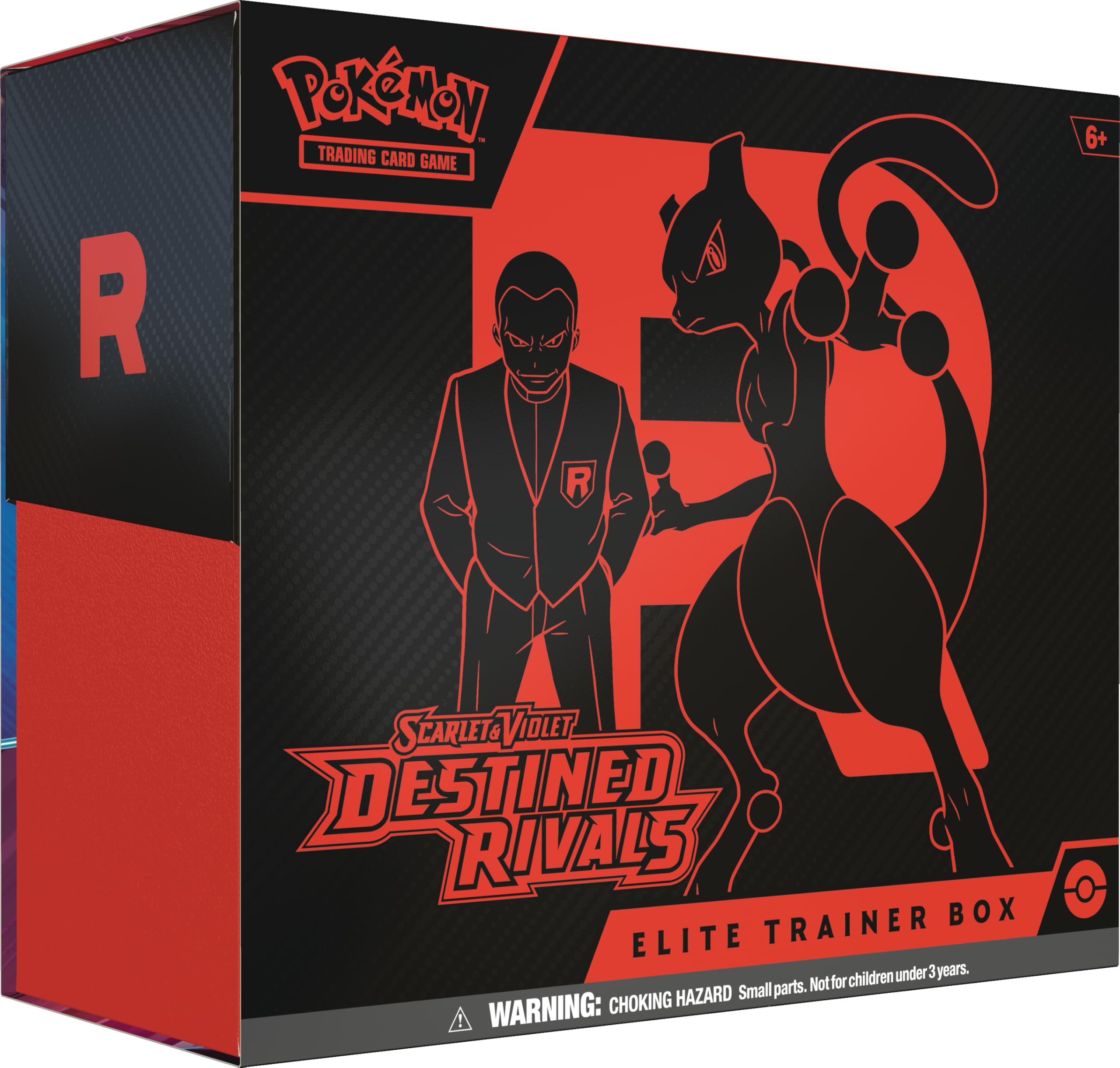 Pokémon TCG: Scarlet & Violet — Destined Rivals Elite Trainer Box (1 Full-Art Promo Card, 9 Boosters & Premium Accessories) Invite Only