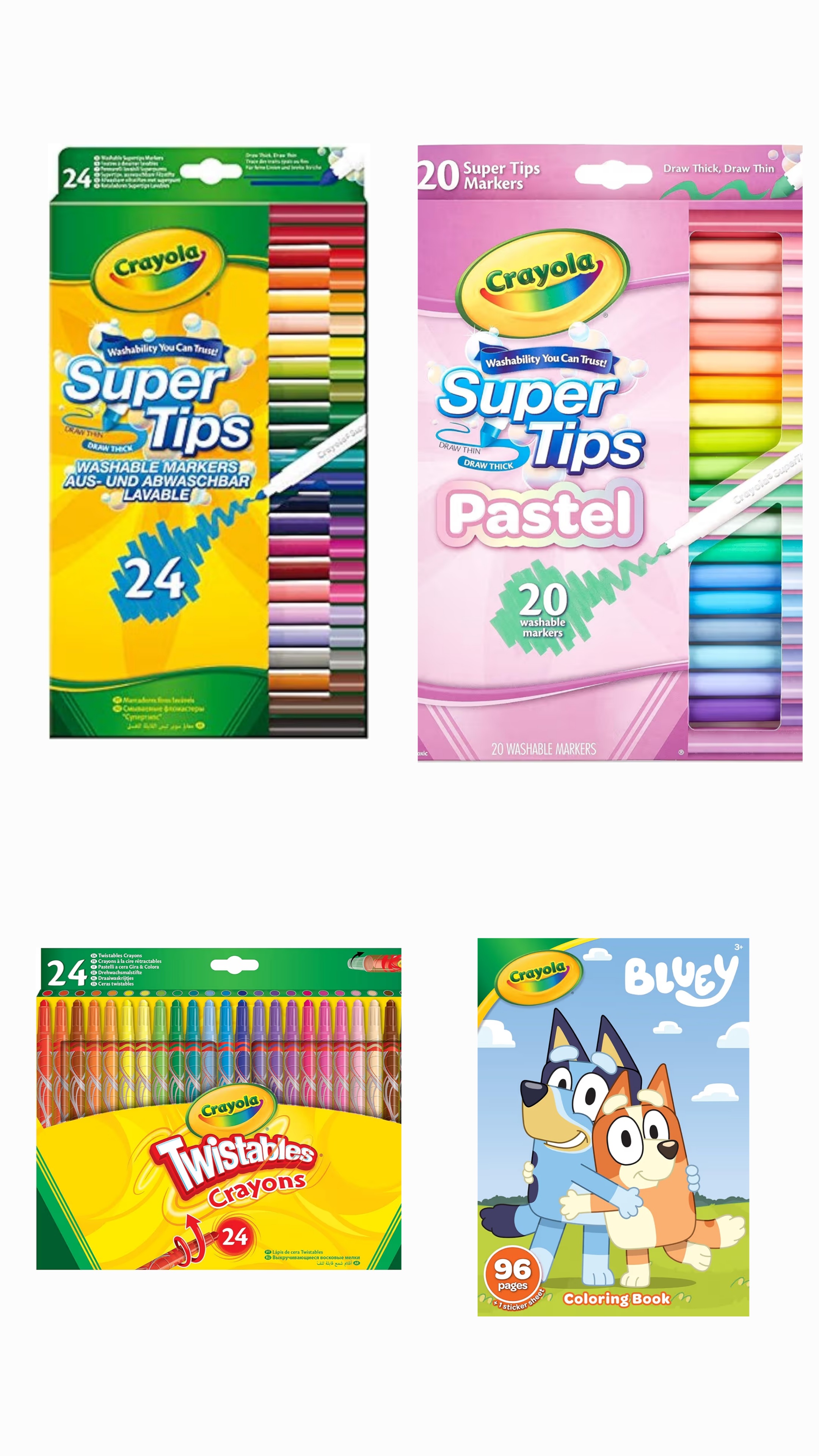 3 for 2 on Crayola/Julia Donaldson Books