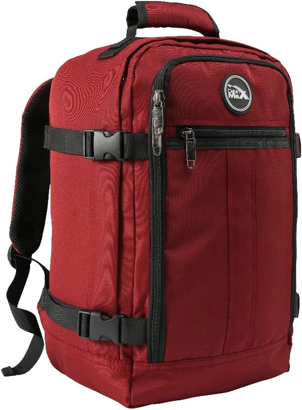Cabin Max Ryanair Cabin Bag Underseat Hand Luggage Travel Backpack (various colours) 40x20x25. SB Cabin Max UK FBA