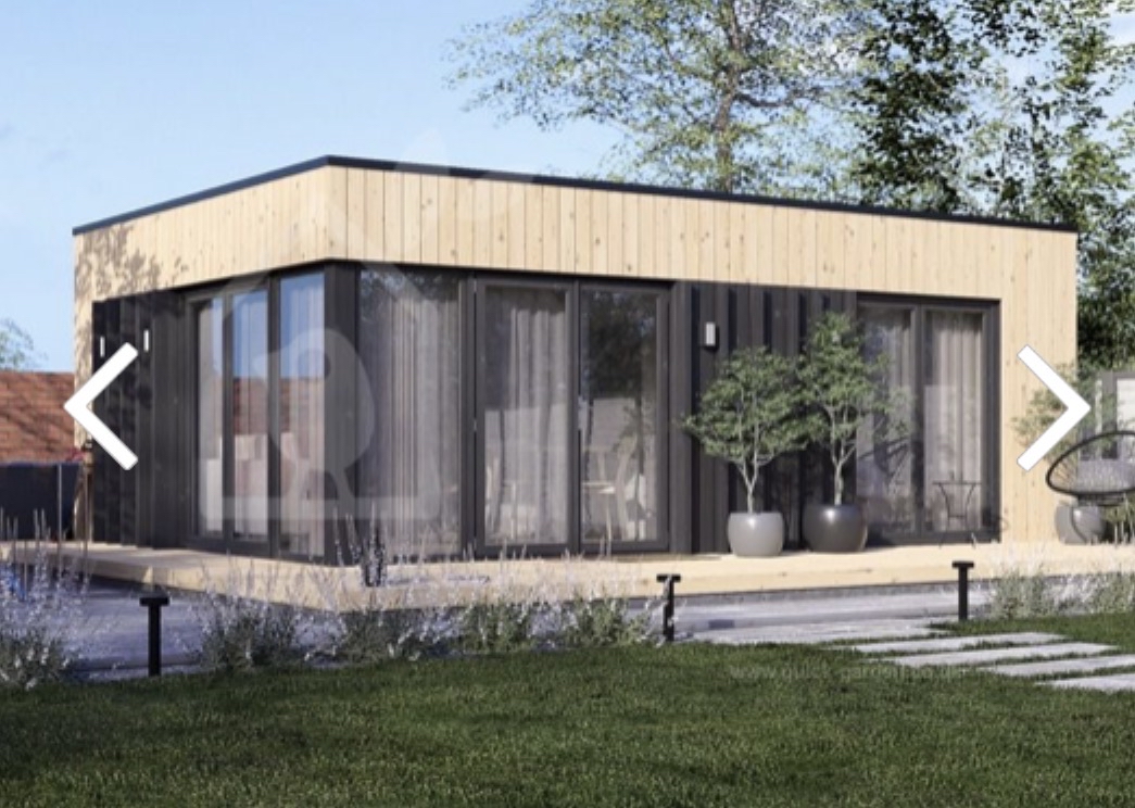 Garden Room PREMIUM (34 mm + Cladding), 6.5x4.5 m (21’x15’), 26 m²