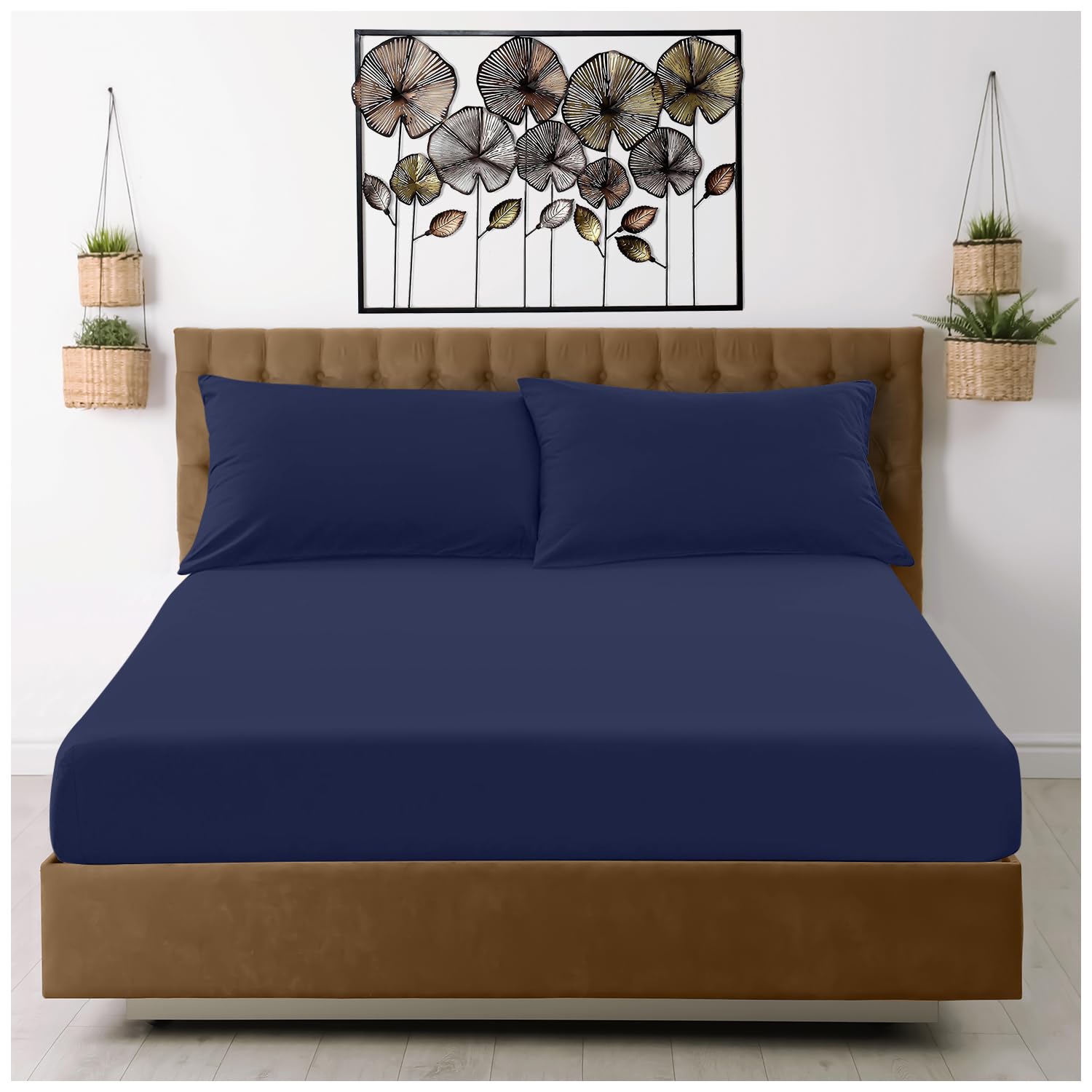 GC GAVENO CAVAILIA Microfiber Super King Fitted Sheet - Various Colours