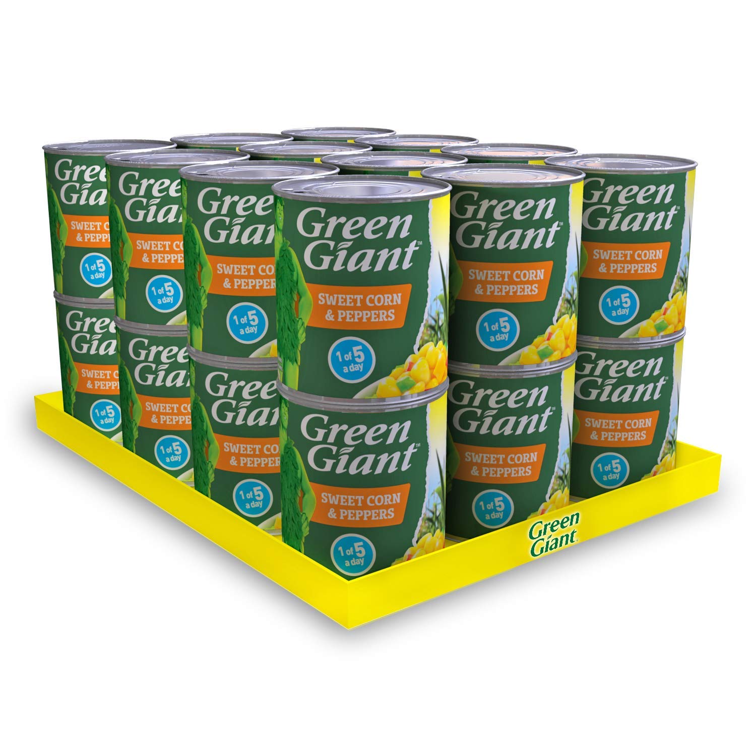 Green Giant Sweetcorn & Peppers 198g (Pack of 24) - £13.61 S&S