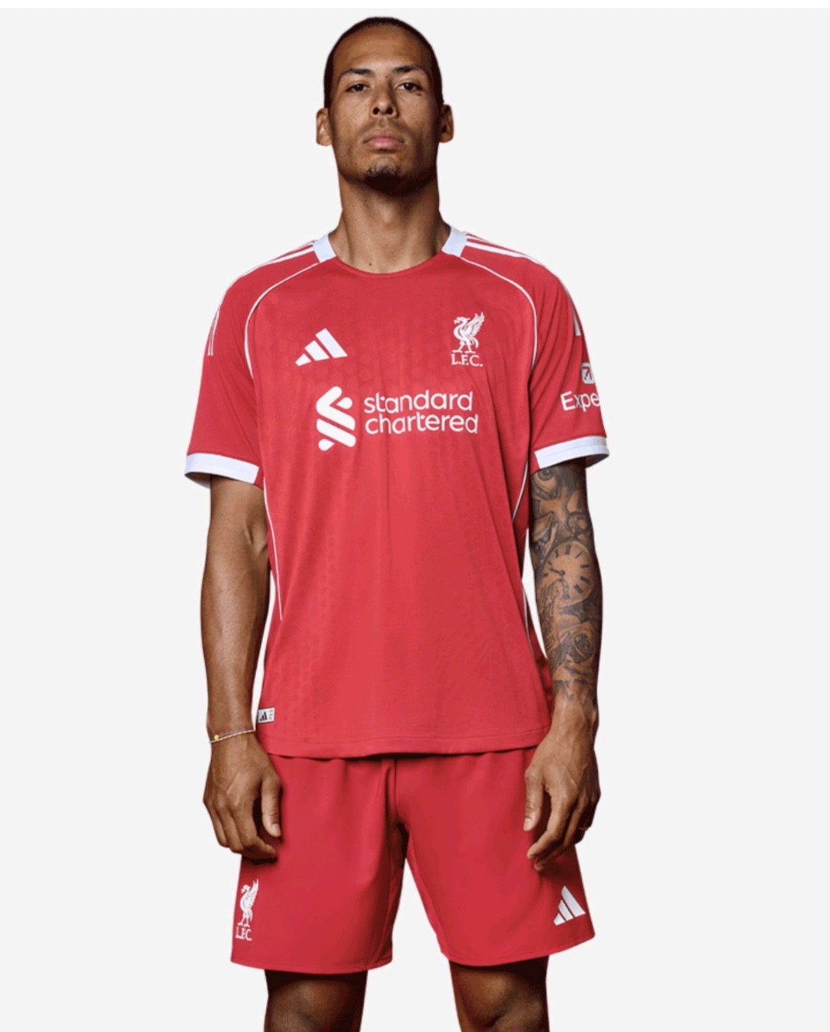Authentic LFC Liverpool FC adidas Mens 25/26 Home / Away Jersey | Sizes XS-3XL