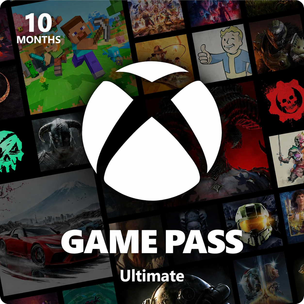 10 Months Xbox Game Pass Ultimate (via Gift Cards) – £7.09 p/m (New/Expired Accounts)