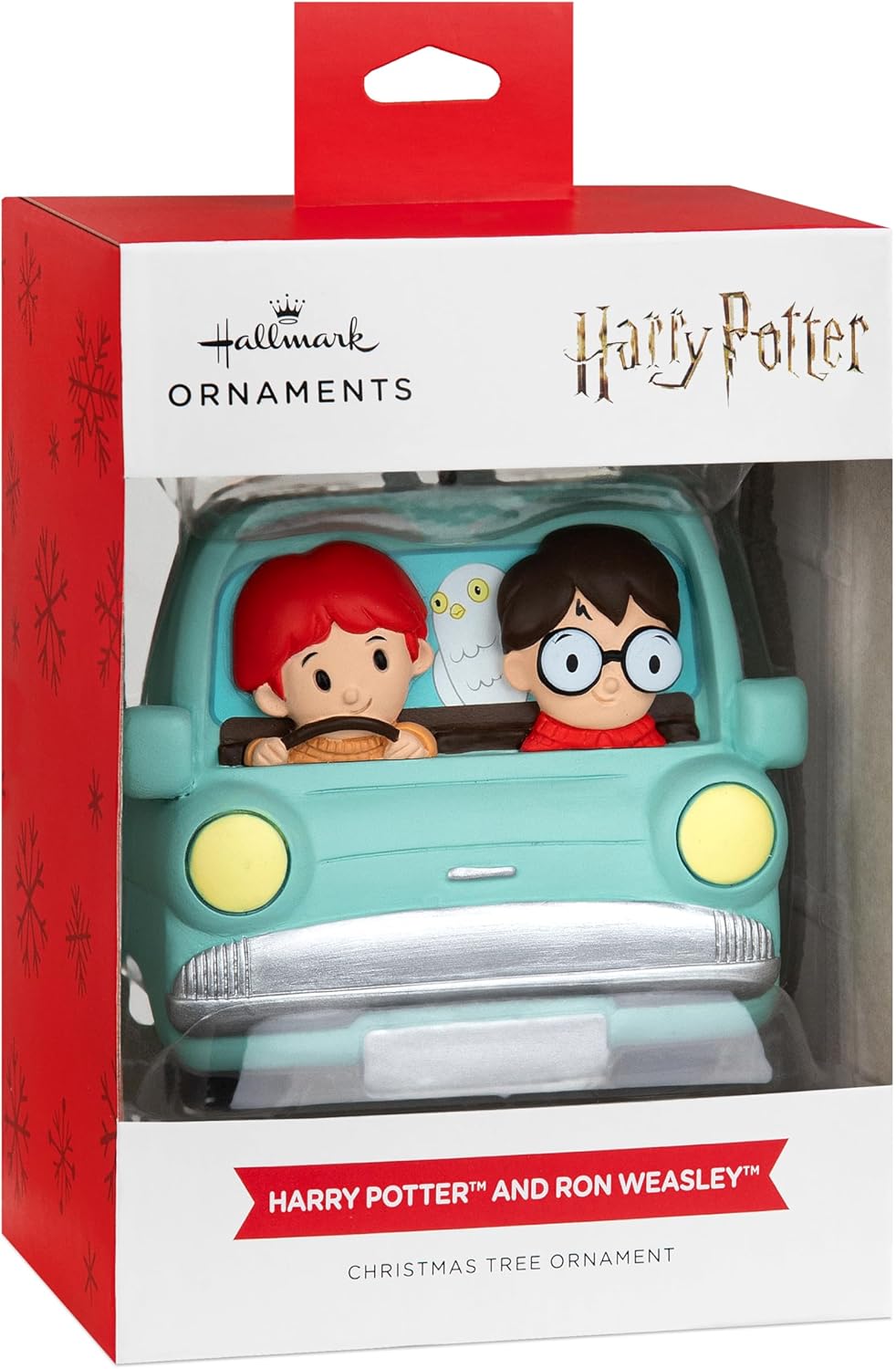 Hallmark Ornaments: Harry Potter: Harry Potter and Ron Weasley Flying Car Christmas Tree Ornament - Free C&C (Limited Locations)