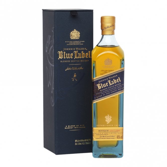 Johnnie Walker Blue Label Blended Scotch Whisky - 20cl Bottle
