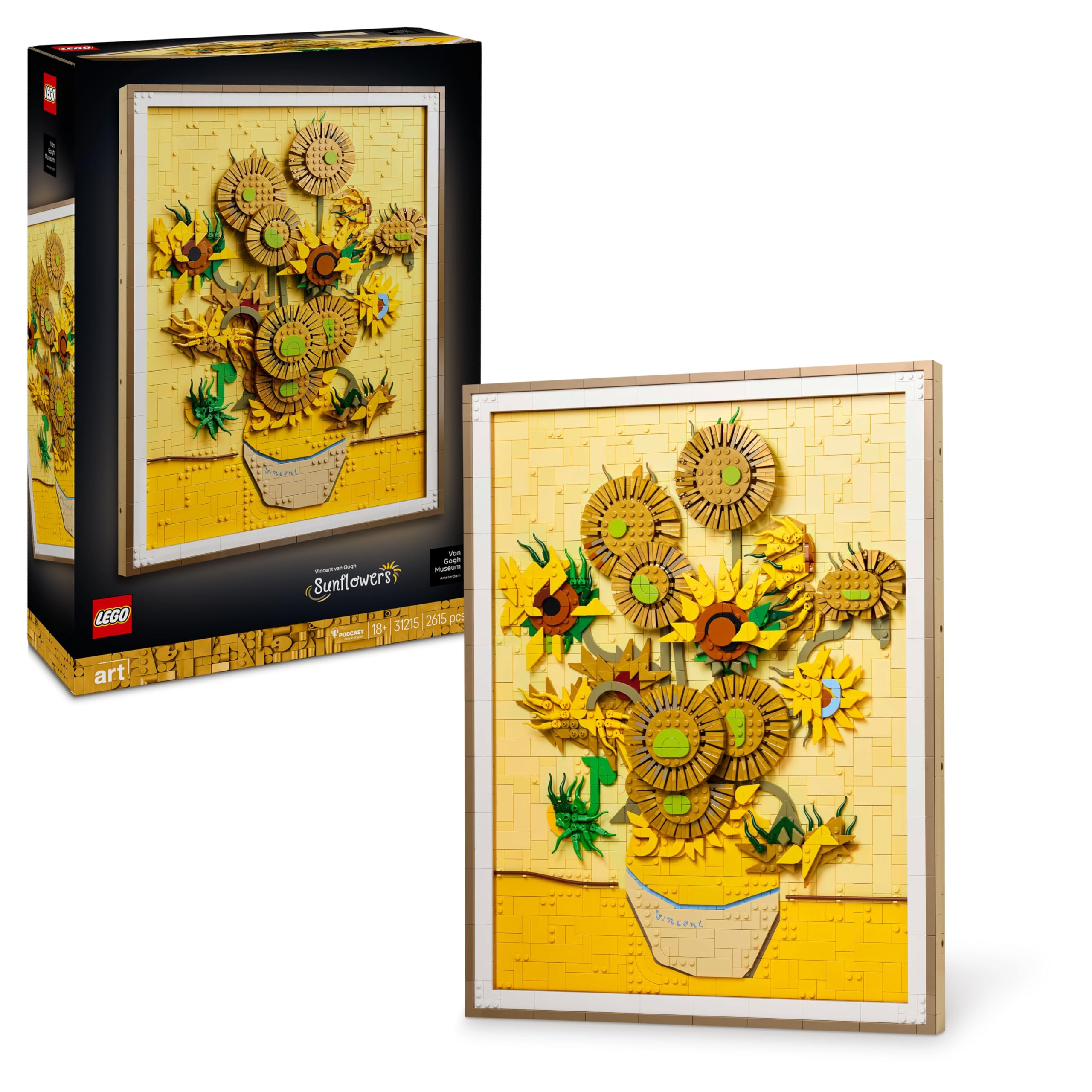 LEGO Art Vincent van Gogh – Sunflowers Set 31215 - Discount at Checkout