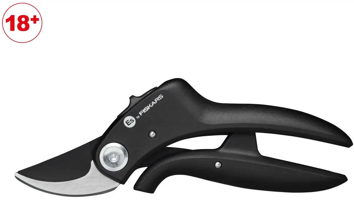 Fiskars Bypass Secateurs (PowerLever, cuts to 20mm)