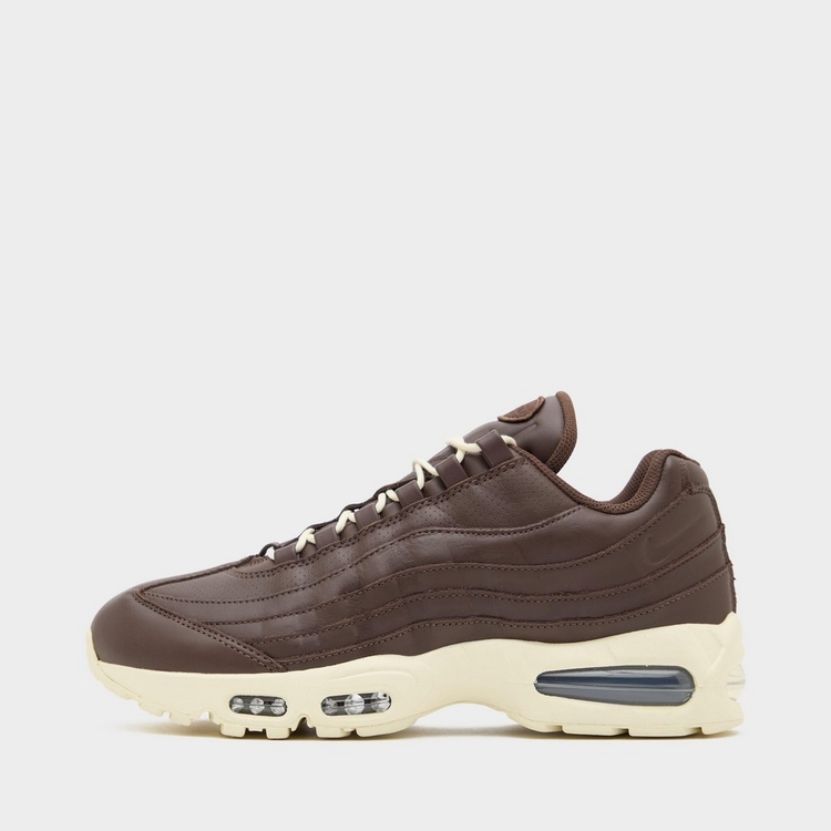 Nike Air Max 95 Leather Trainers - Brown (Sizes 6 - 8)
