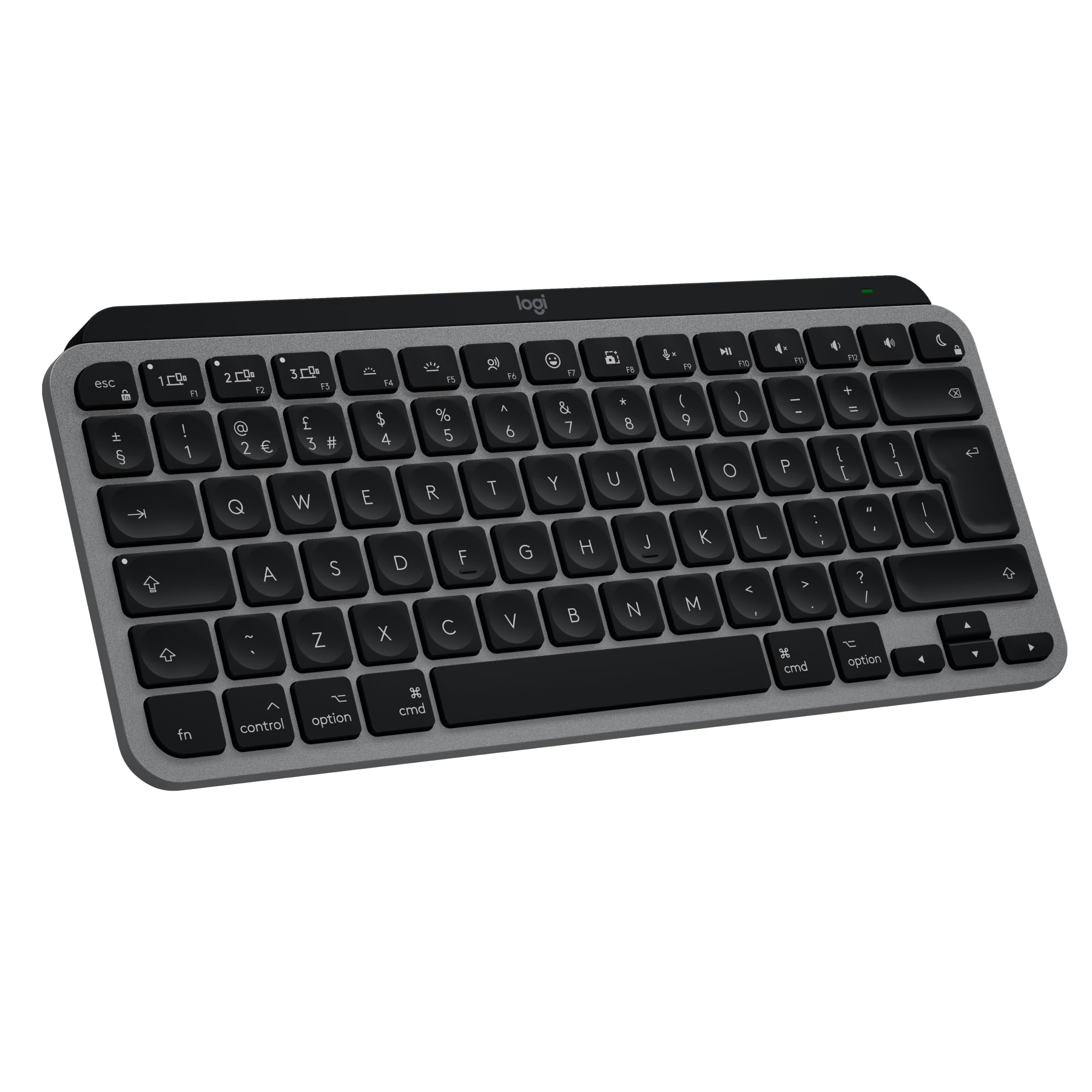 Logitech MX Keys Mini for Mac Minimalist Wireless Keyboard (Grey) - Open Box Like-New - Sold by Amazon Resale