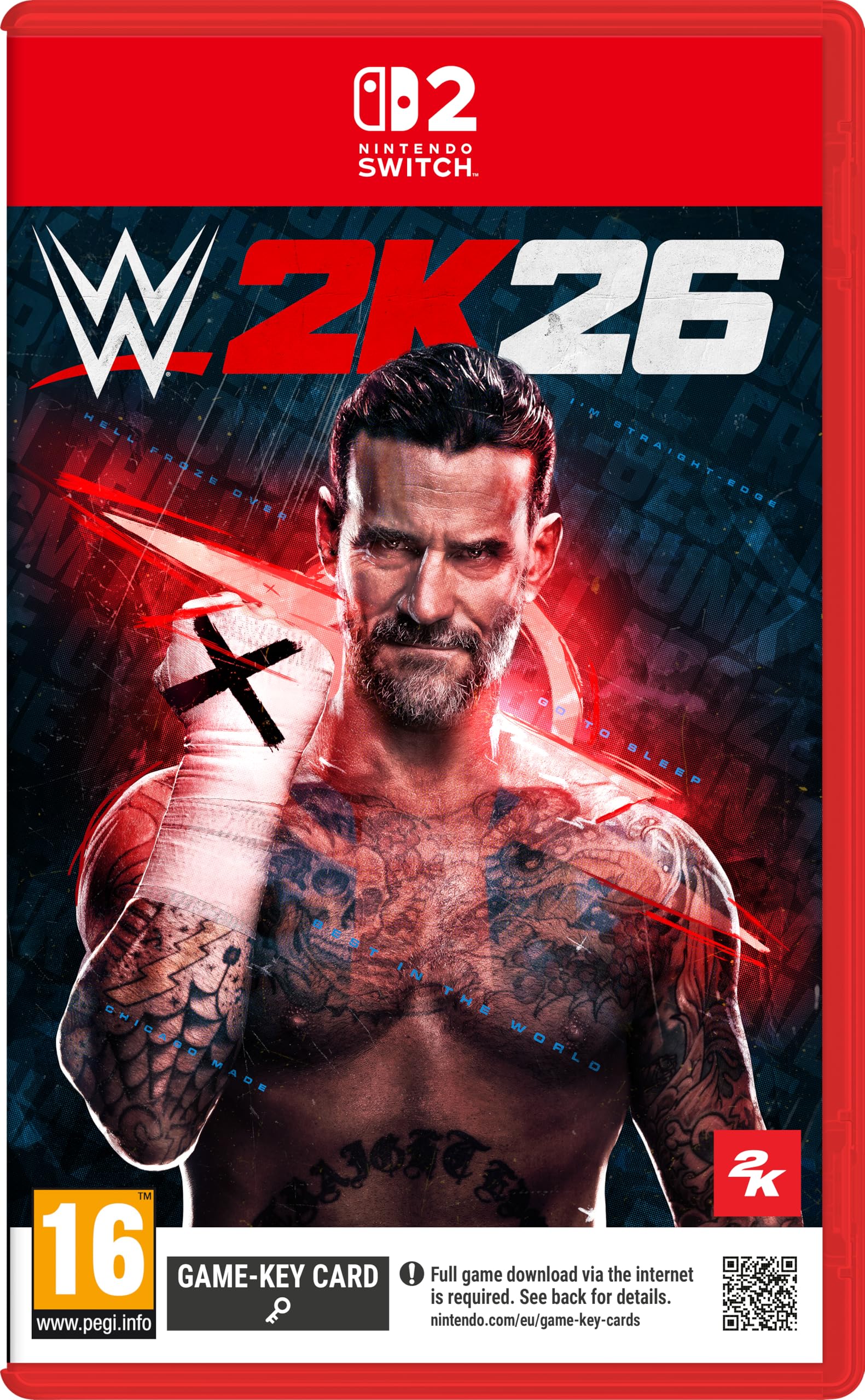 WWE 2K26 Nintendo Switch 2 Game (£34.99 on PS5 or Xbox)
