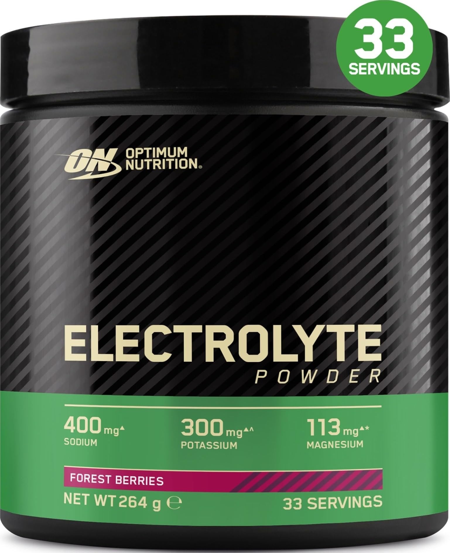 Optimum Nutrition Electrolyte Powder, Forest Berries - 264g (2 for £10.50)