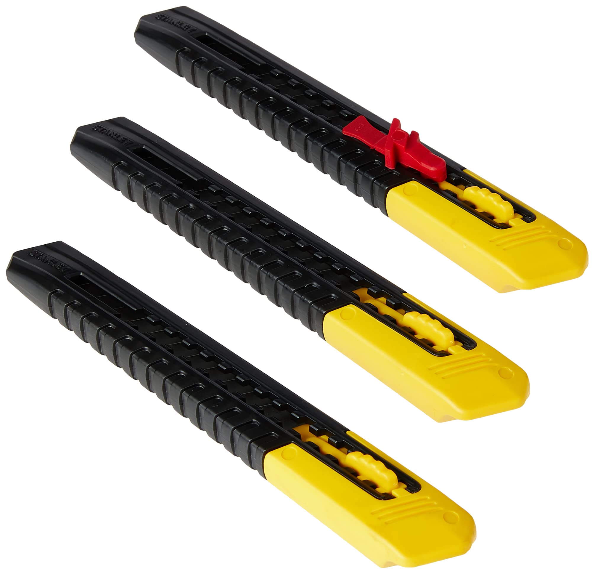 STANLEY 9mm Snap Off Blade Knives (Pack of 3)