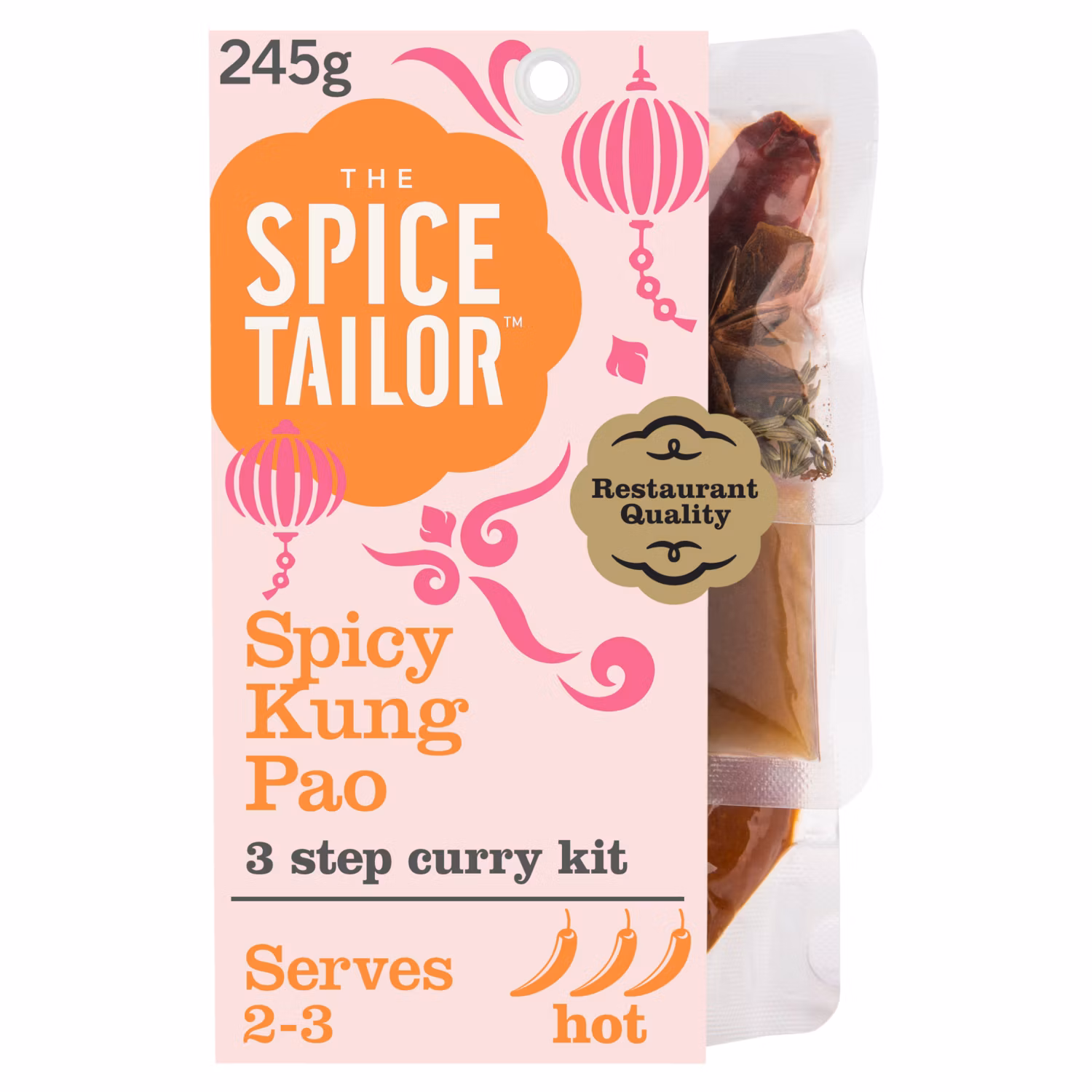 The Spice Tailor Spicy Kung Pao Chinese Sauce Meal Kit 245g - Instore London Road