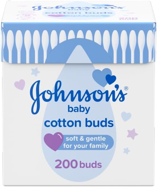 Johnson's Baby Cotton Buds (Pack of 200) - 81p / 76p S&S + 5% Off When Buying 4