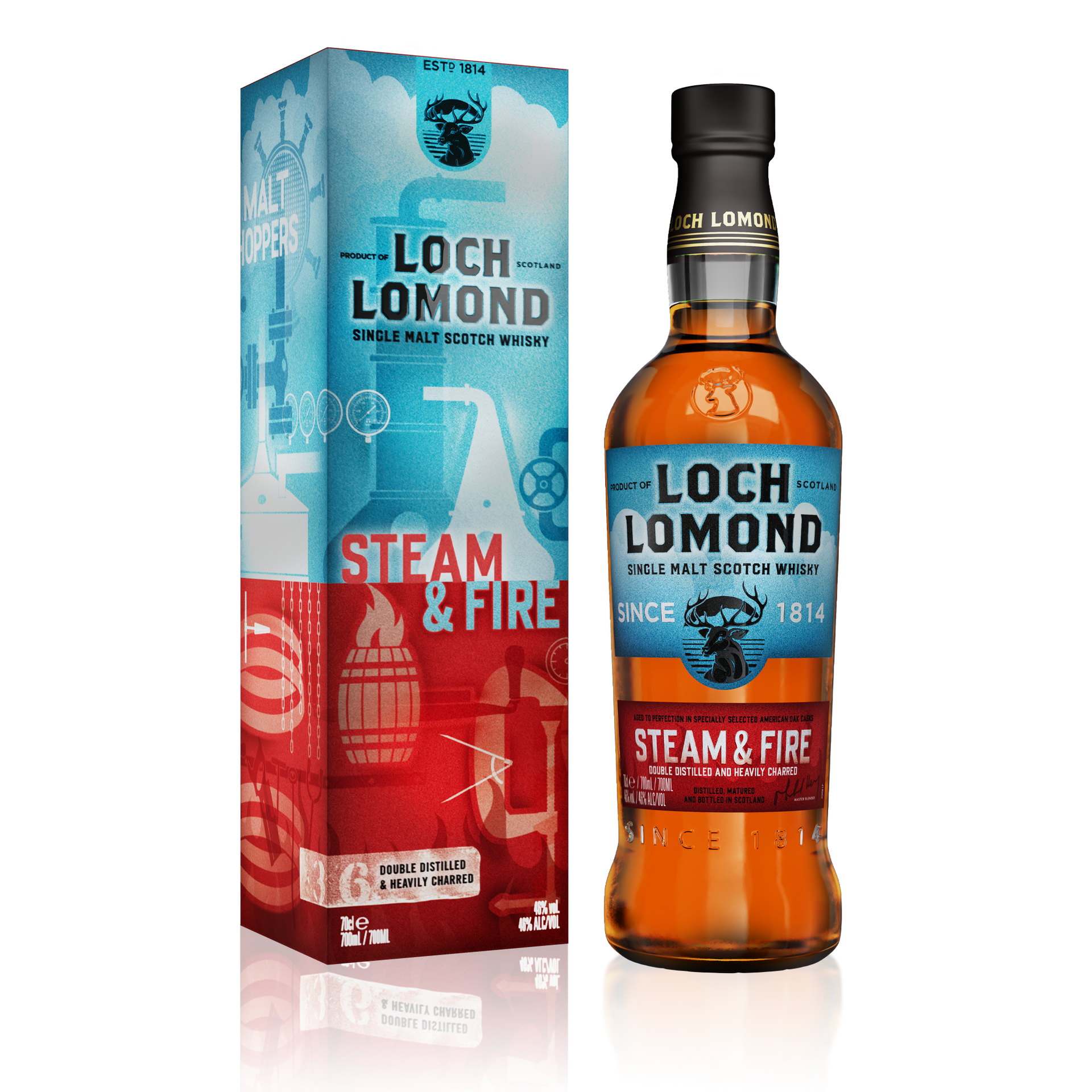 Loch Lomond Steam & Fire Single Malt Whisky 70cl