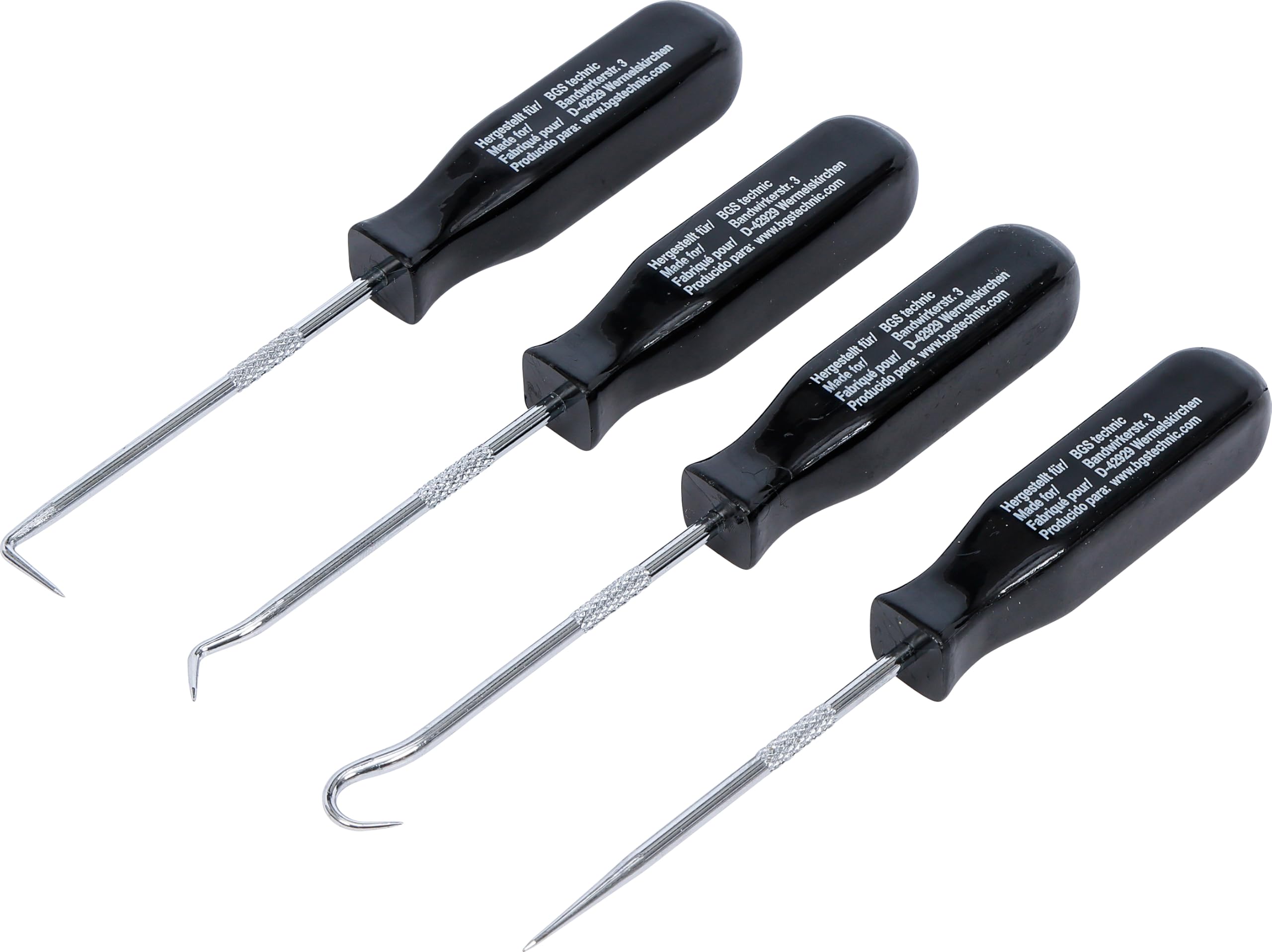 BGS Diy 8016 | Miniature Hook Set | 4 pcs