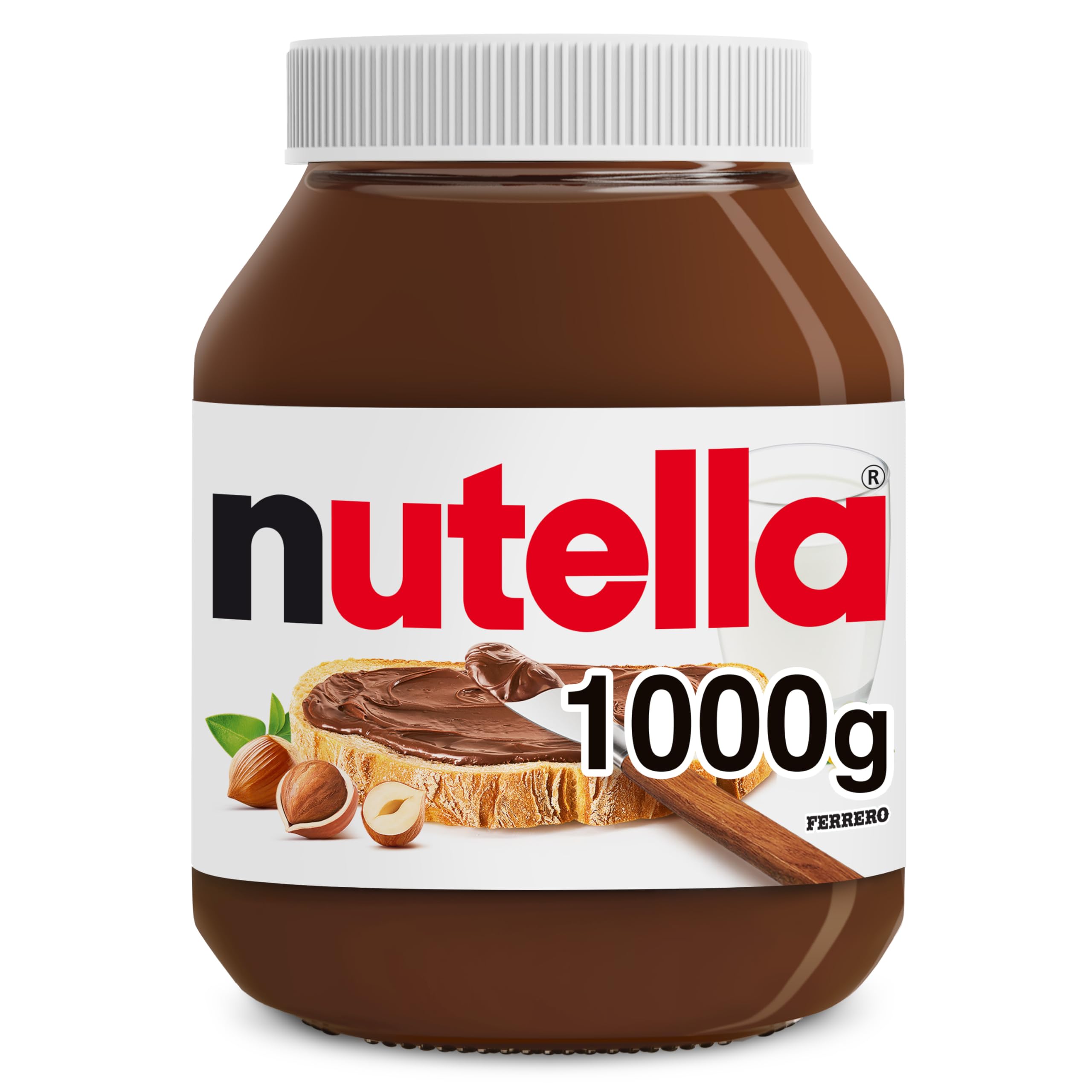 Nutella Hazelnut Chocolate Spread, 1kg ( £4.86 - £5.58 - with voucher + S&S)