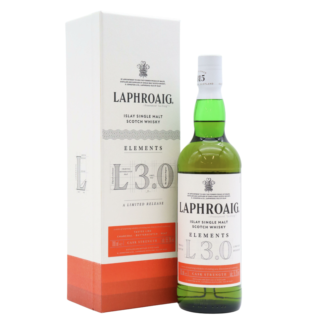 Laphroaig Elements 3.0 Single Malt Whisky 70cl 55.3%